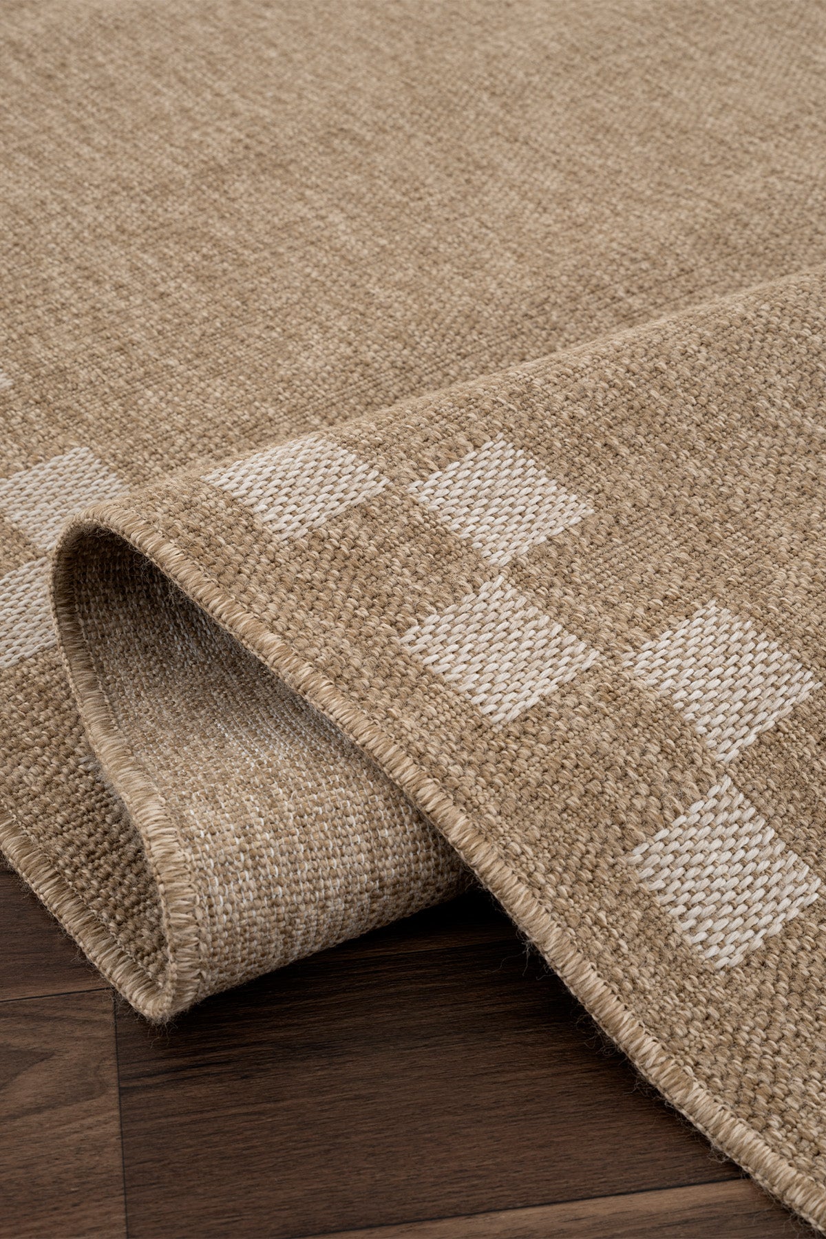 Fibra Natural Krem Halı Kilim Salon Oturma Odası Yolluk Yatak Odası Koridor Halısı A0705A