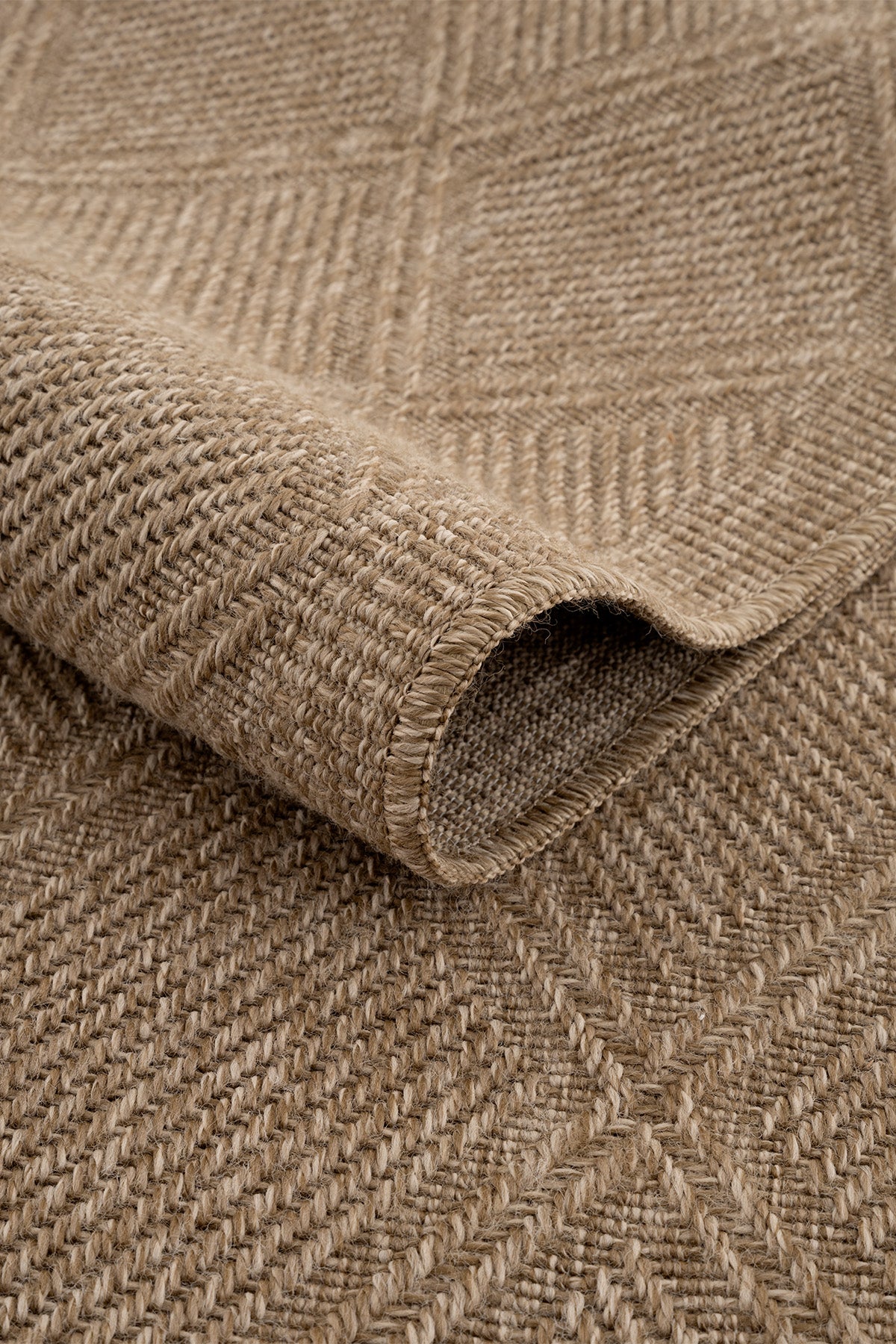Fibra Natural Halı Kilim Salon Oturma Odası Yolluk Yatak Odası Koridor Halısı B3754A
