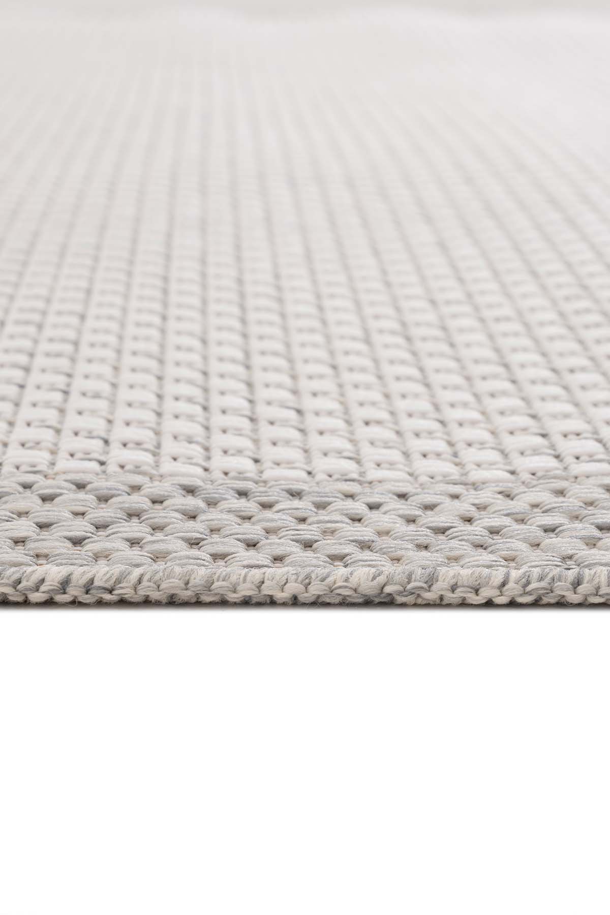 Fresco Antrasit Ekru İskandinav Jüt Yıkanabilir Halı Kilim Balkon Teras Salon Koridor Halısı 23745A