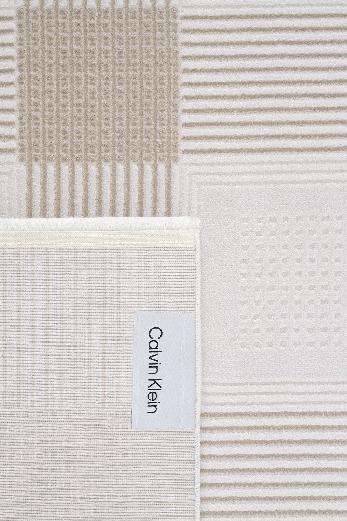 Calvin Klein Glow A3461B Krem Vizon Halı