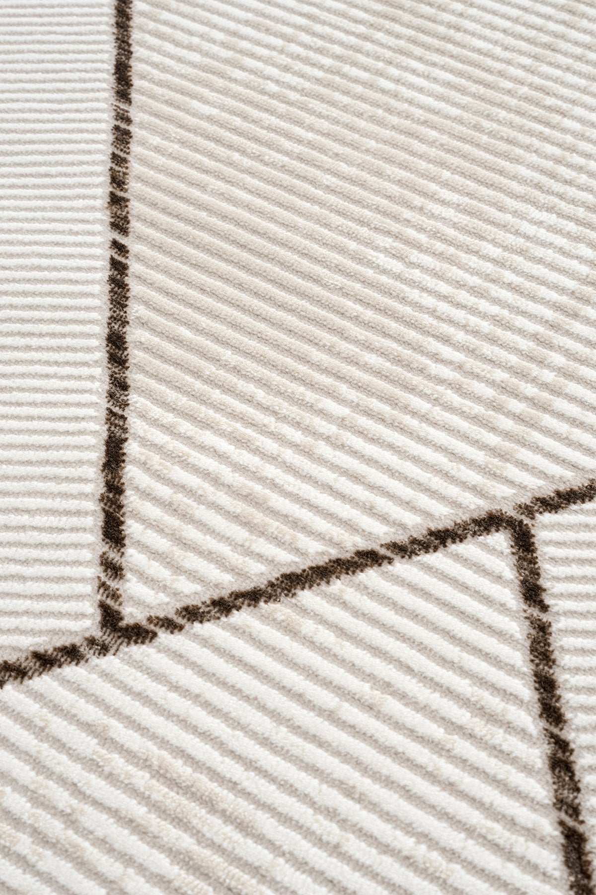 Lumina Krem Kahve Tozumaz Salon Koridor Balkon Teras Bahçe Oturma Odası Halısı A0863A