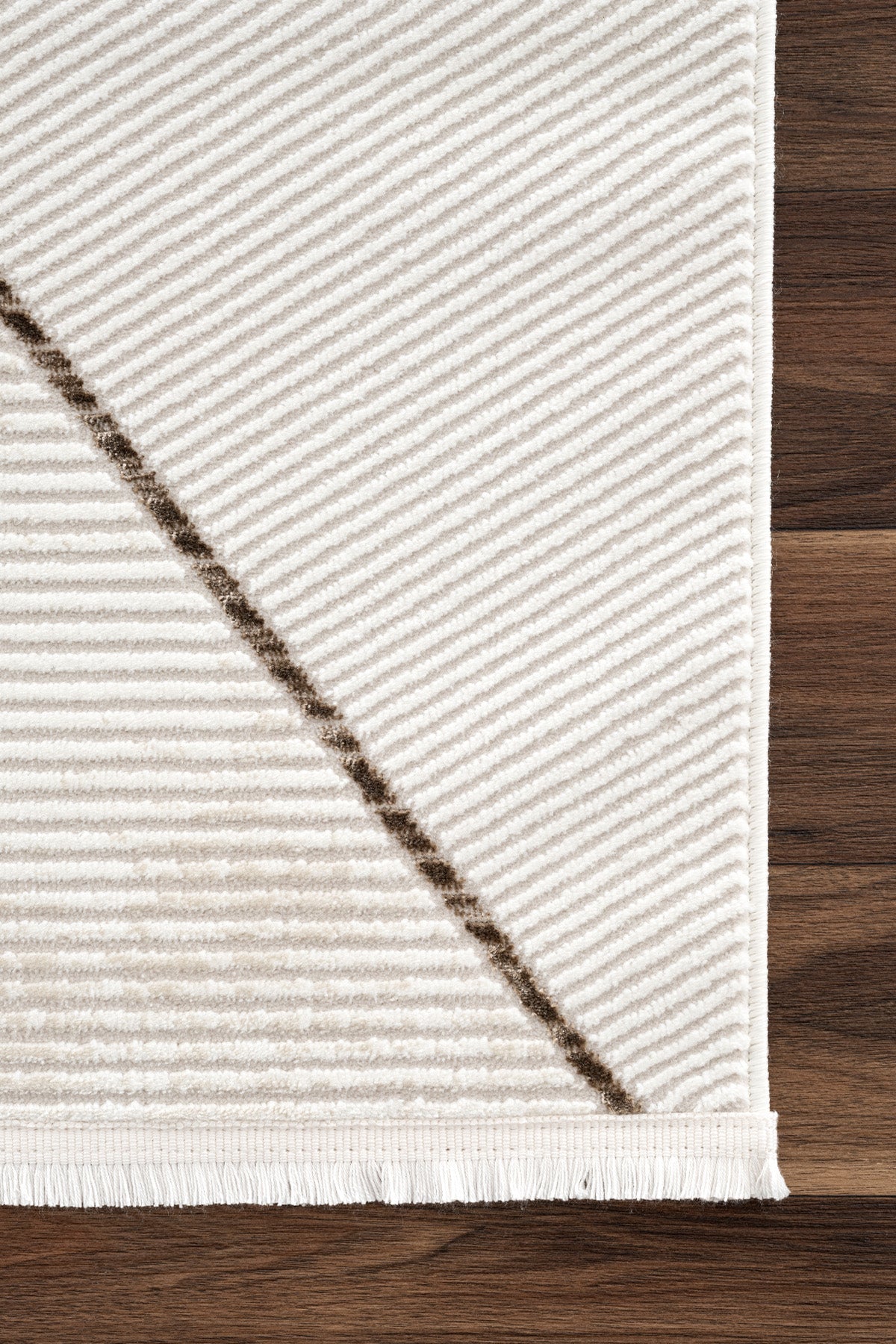 Lumina Krem Kahve Tozumaz Salon Koridor Balkon Teras Bahçe Oturma Odası Halısı A0863A