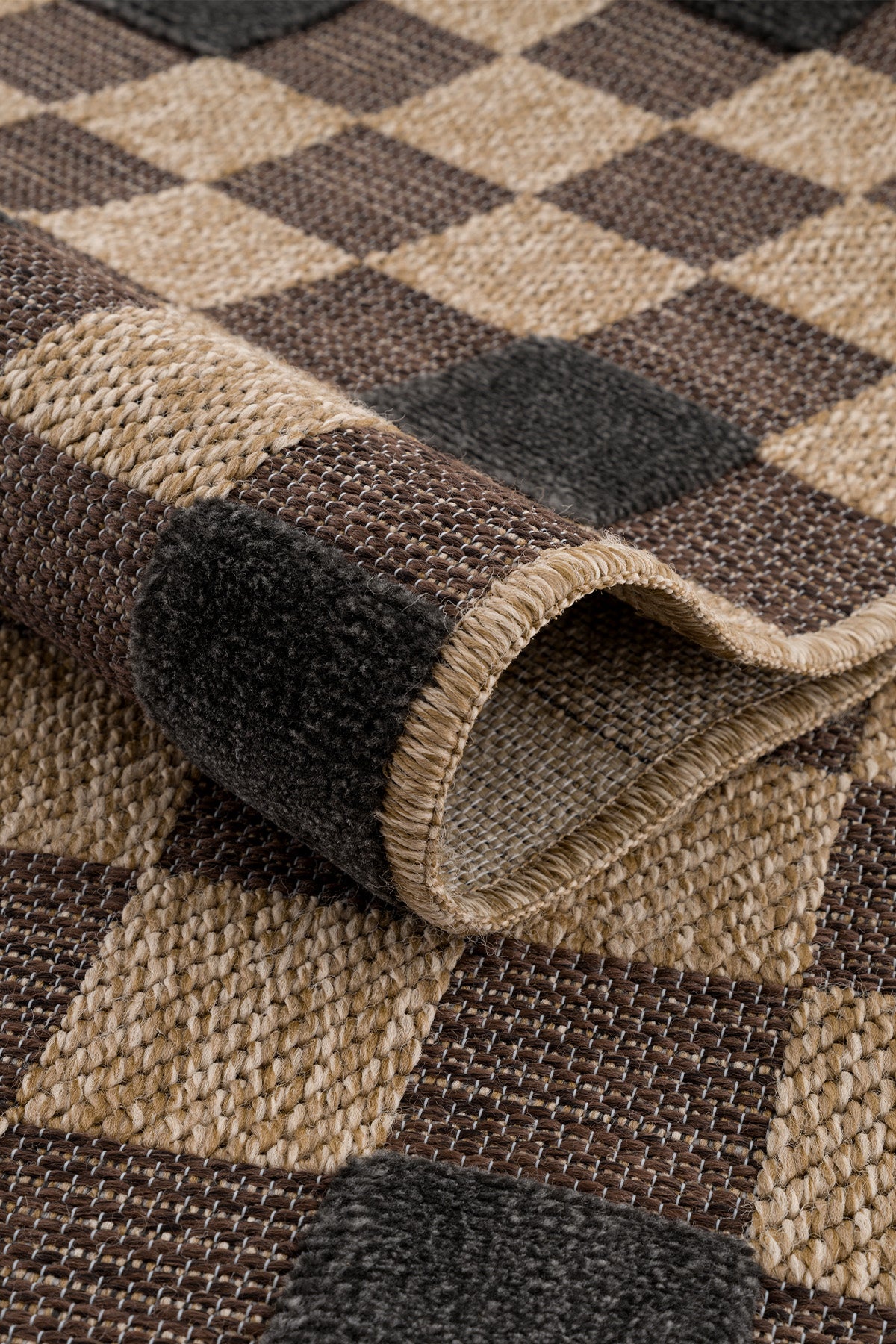 Calvin Klein Merlot A1502B Natural Siyah Halı