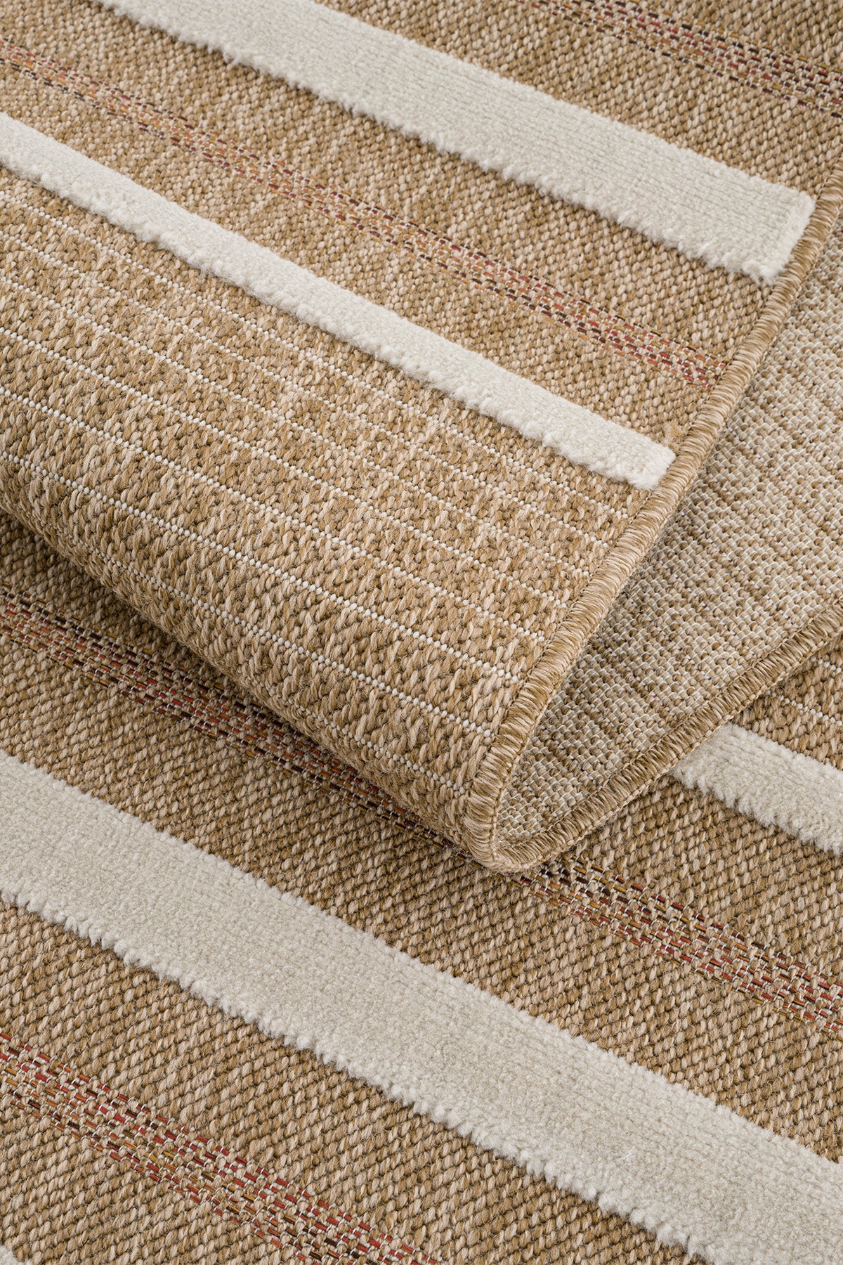 Calvin Klein Merlot A2177A Natural Krem Halı