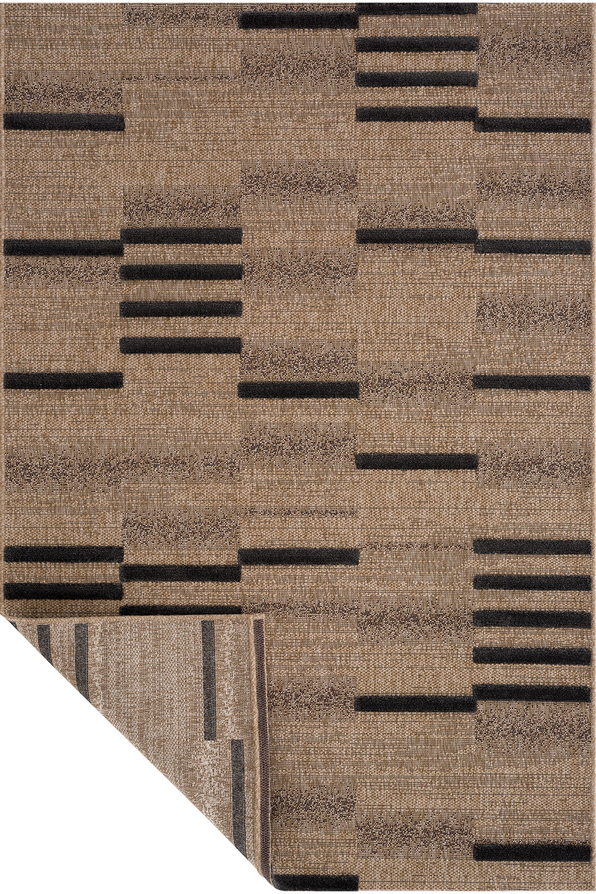 Calvin Klein Merlot A3010B Natural Siyah Halı