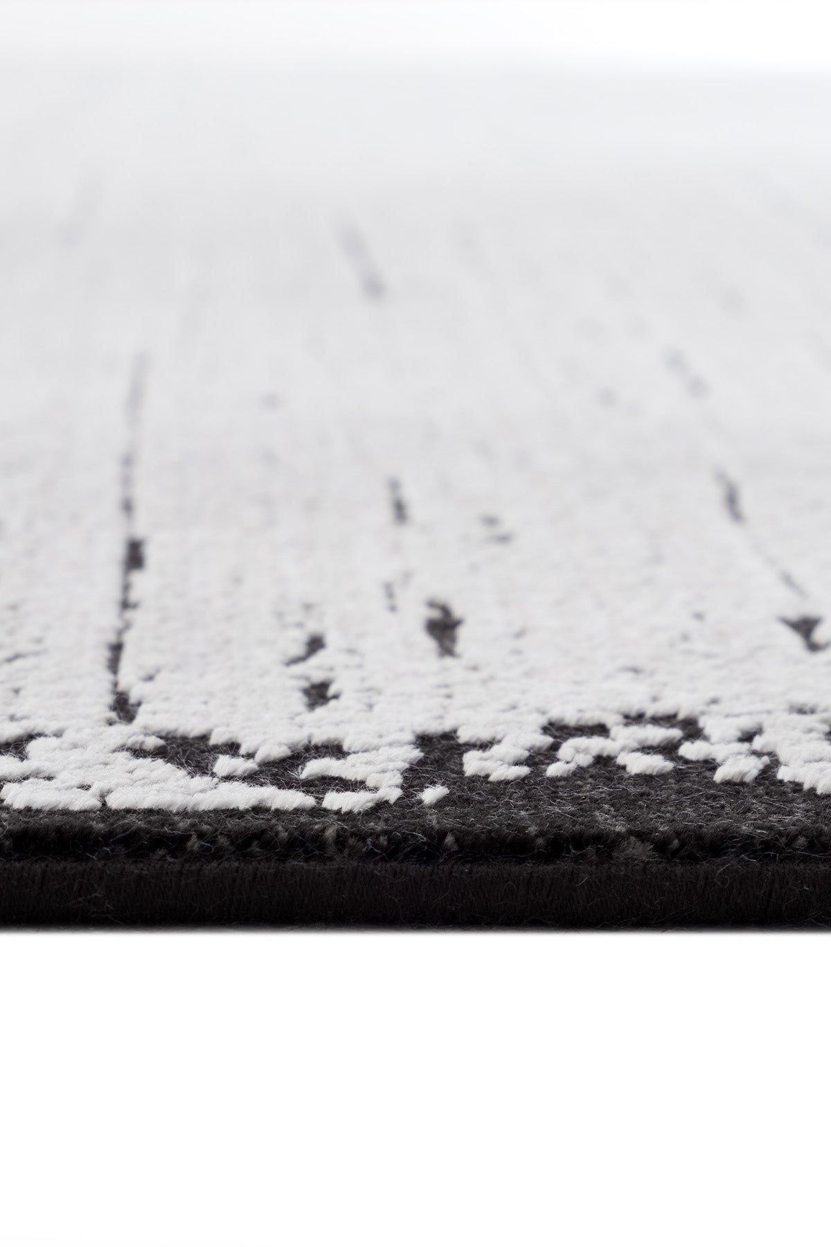 Calvin Klein Modern Sheen A3486D Gri Siyah Halı