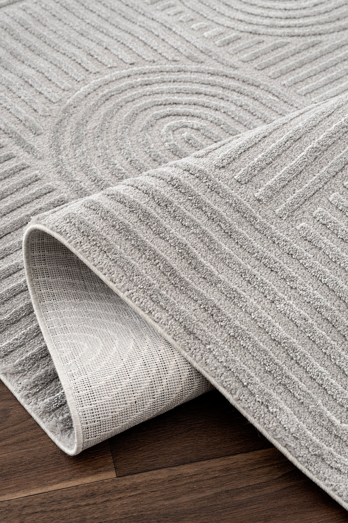 Koza Hayad Monaco Gri Halı  Salon Oturma Odası Yatak Odası Koridor Makine Halısı 33471D