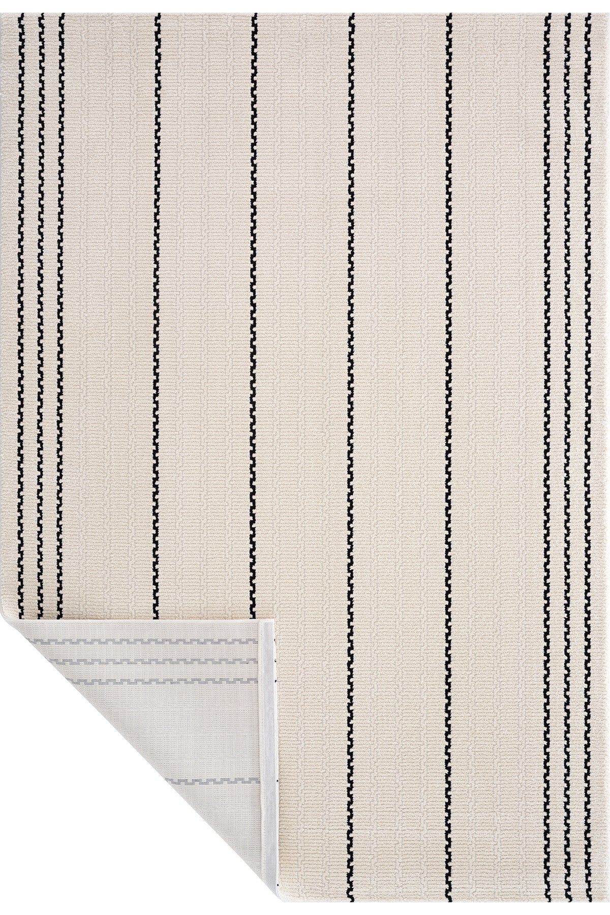 Calvin Klein Odense A2061C Krem Siyah Halı