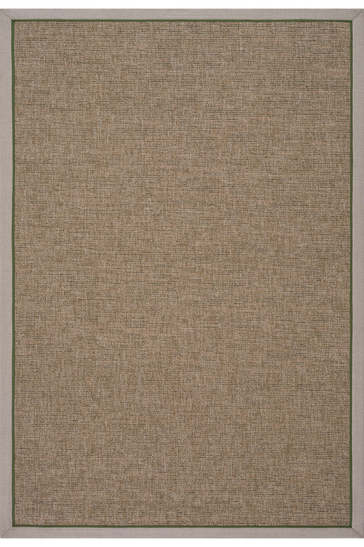 Calvin Klein Signature Bordure B3622D Bej Yeşil Halı