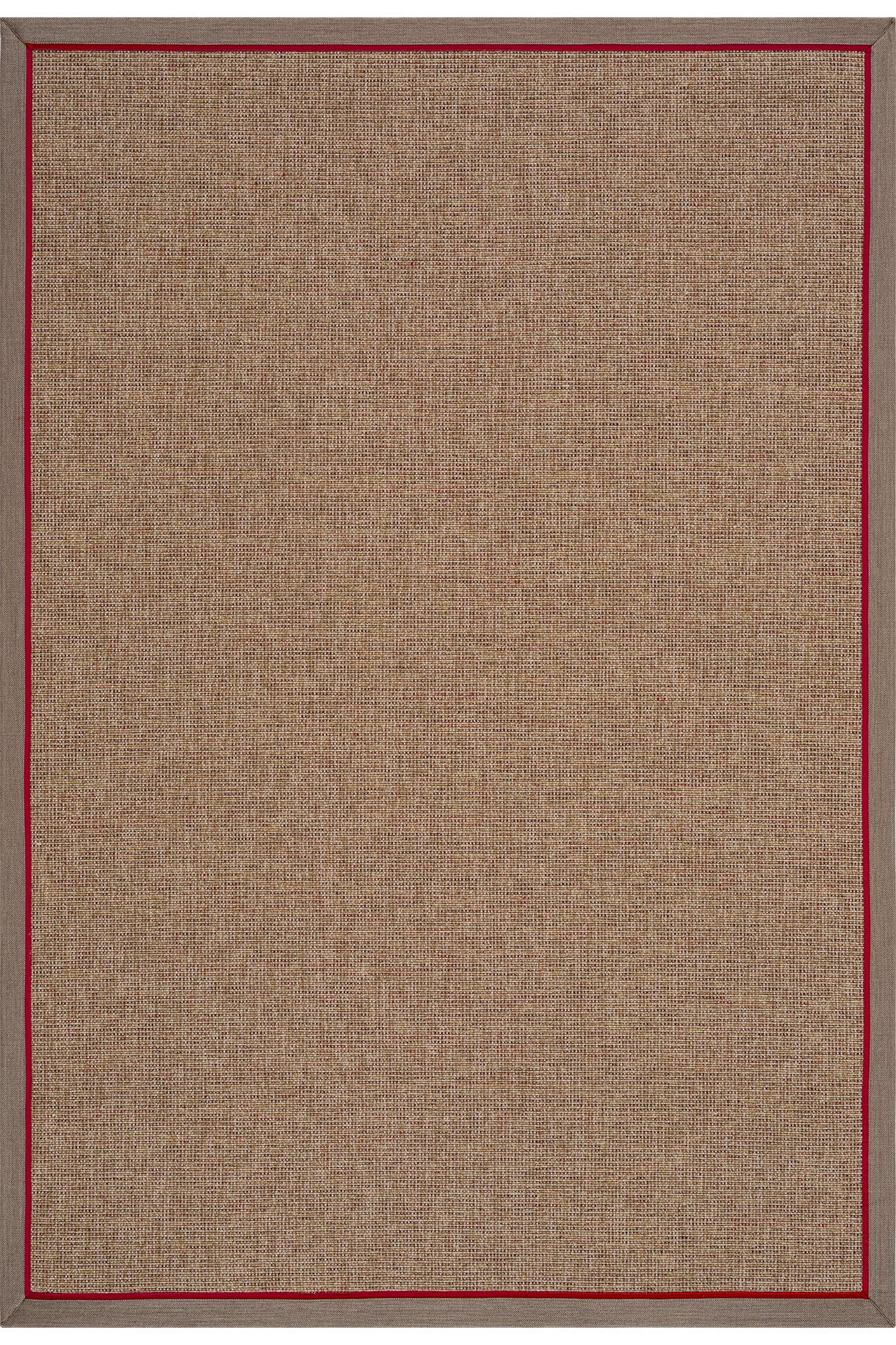 Calvin Klein Signature Bordure B3622F Vizon Kırmızı Halı