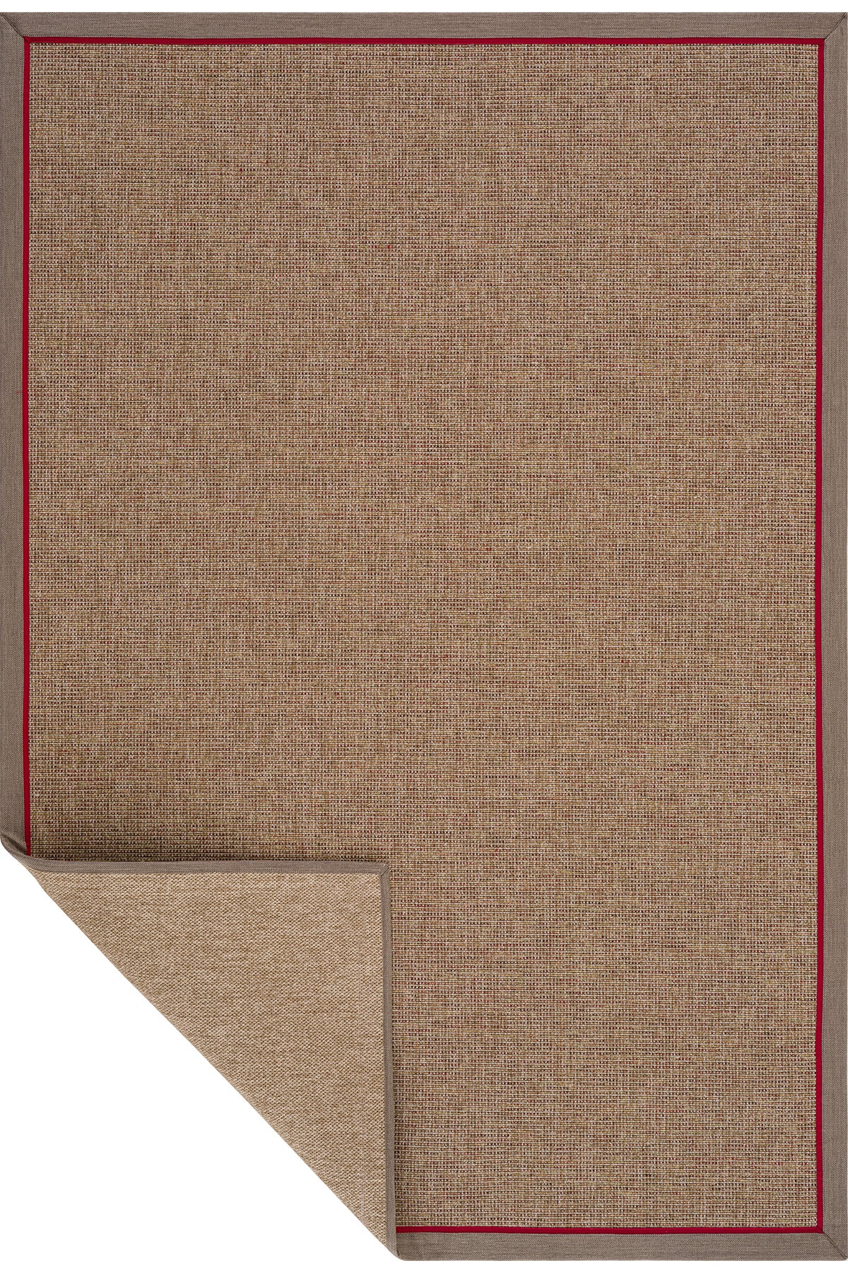 Calvin Klein Signature Bordure B3622F Vizon Kırmızı Halı