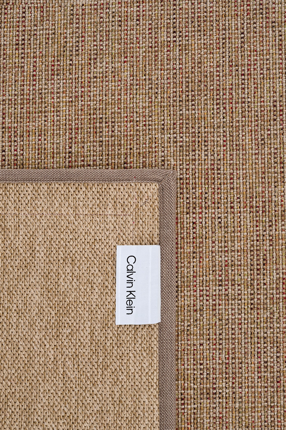 Calvin Klein Signature Bordure B3622F Vizon Kırmızı Halı