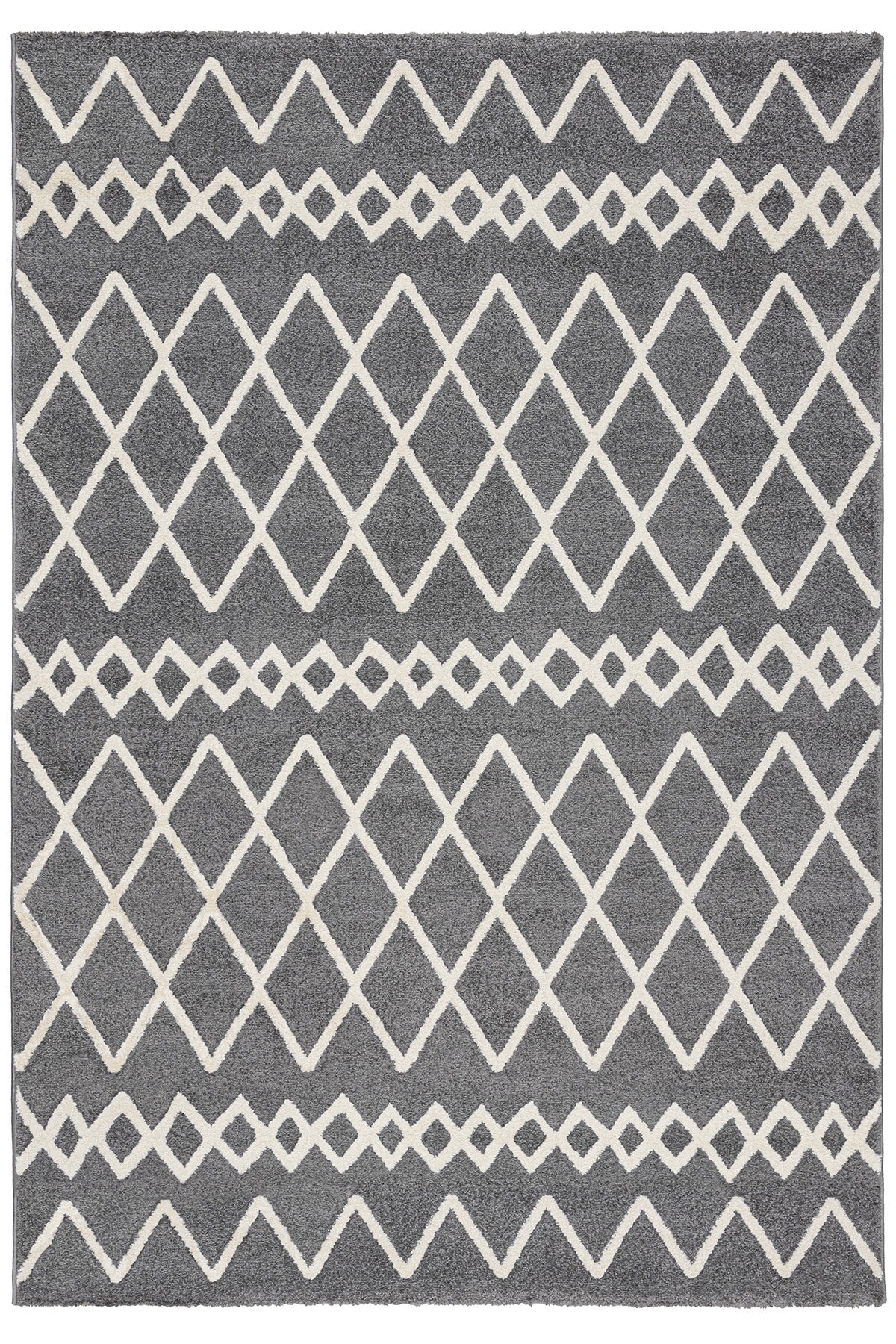 Blomst Antrasit Halı Kilim Salon Oturma Odası Yatak Odası Koridor Makine Halısı 59834