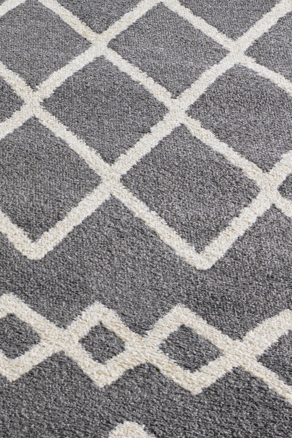Blomst Antrasit Halı Kilim Salon Oturma Odası Yatak Odası Koridor Makine Halısı 59834