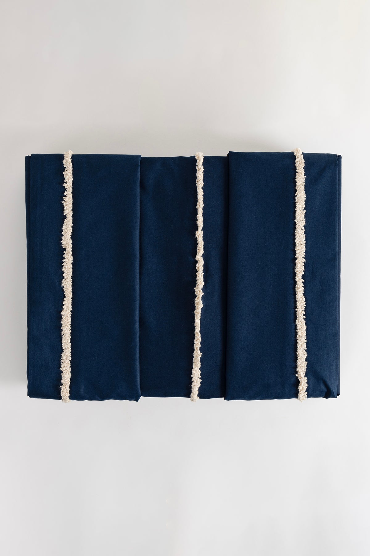 Boho Saçaklı Mavi Nevresim Takımı Çift Kişilik 200 x 220 7031A
