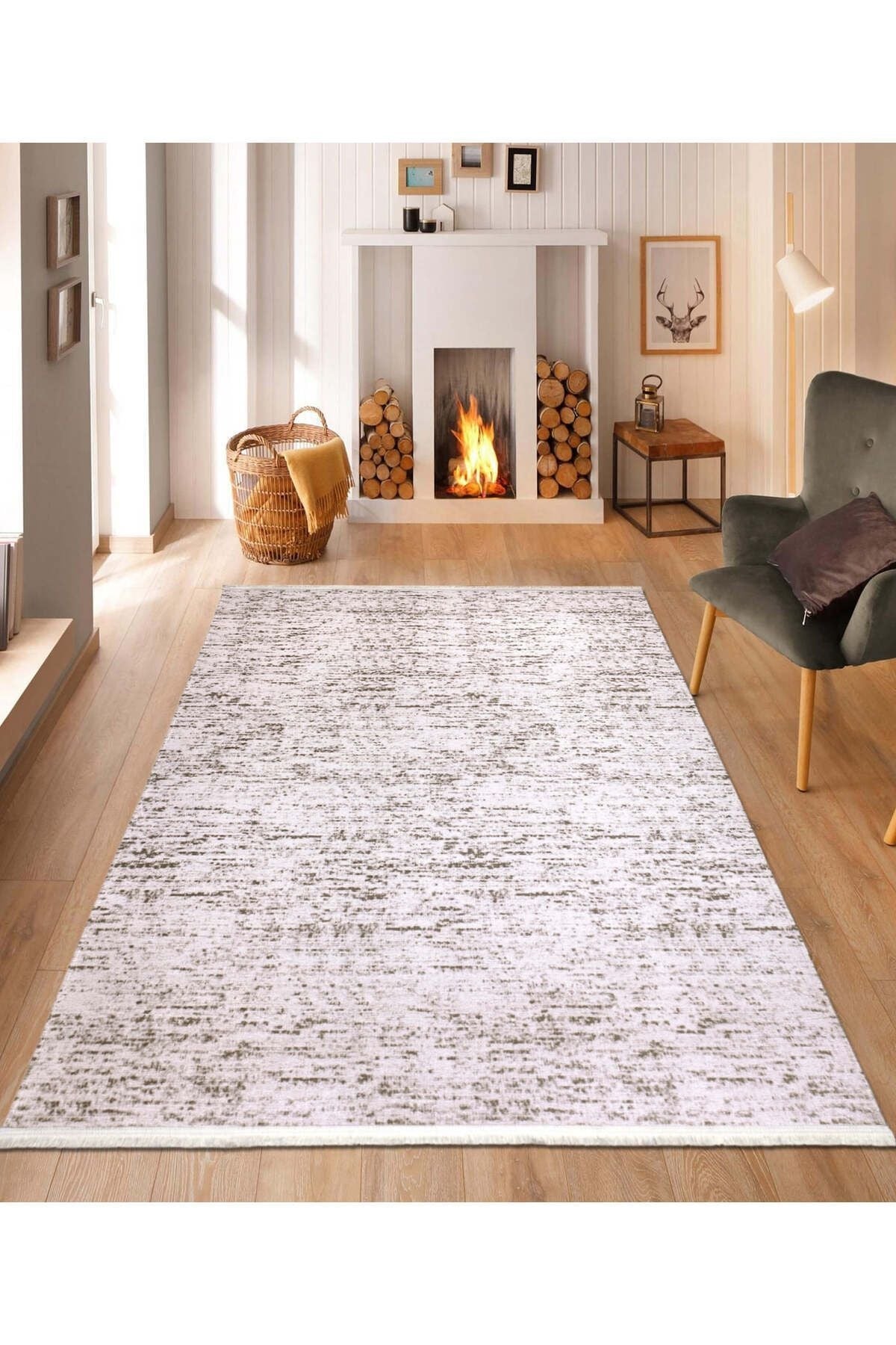 Bonita Yıkanabilir Pamuk Dokuma Kaymaz Taban Şönil Multi Halı 1520