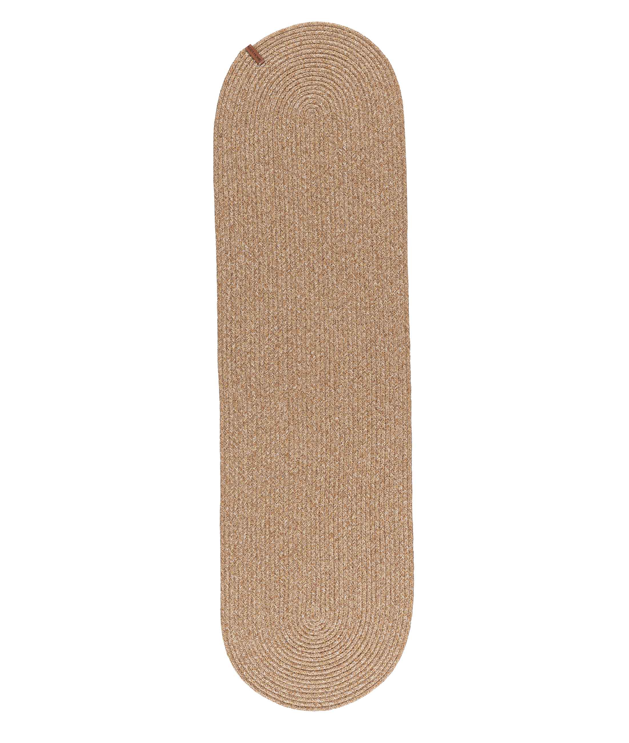 Cesta Amerikan Servis El Yapımı Pamuklu Natural Jüt Örme Düz Runner 37x136cm 9029