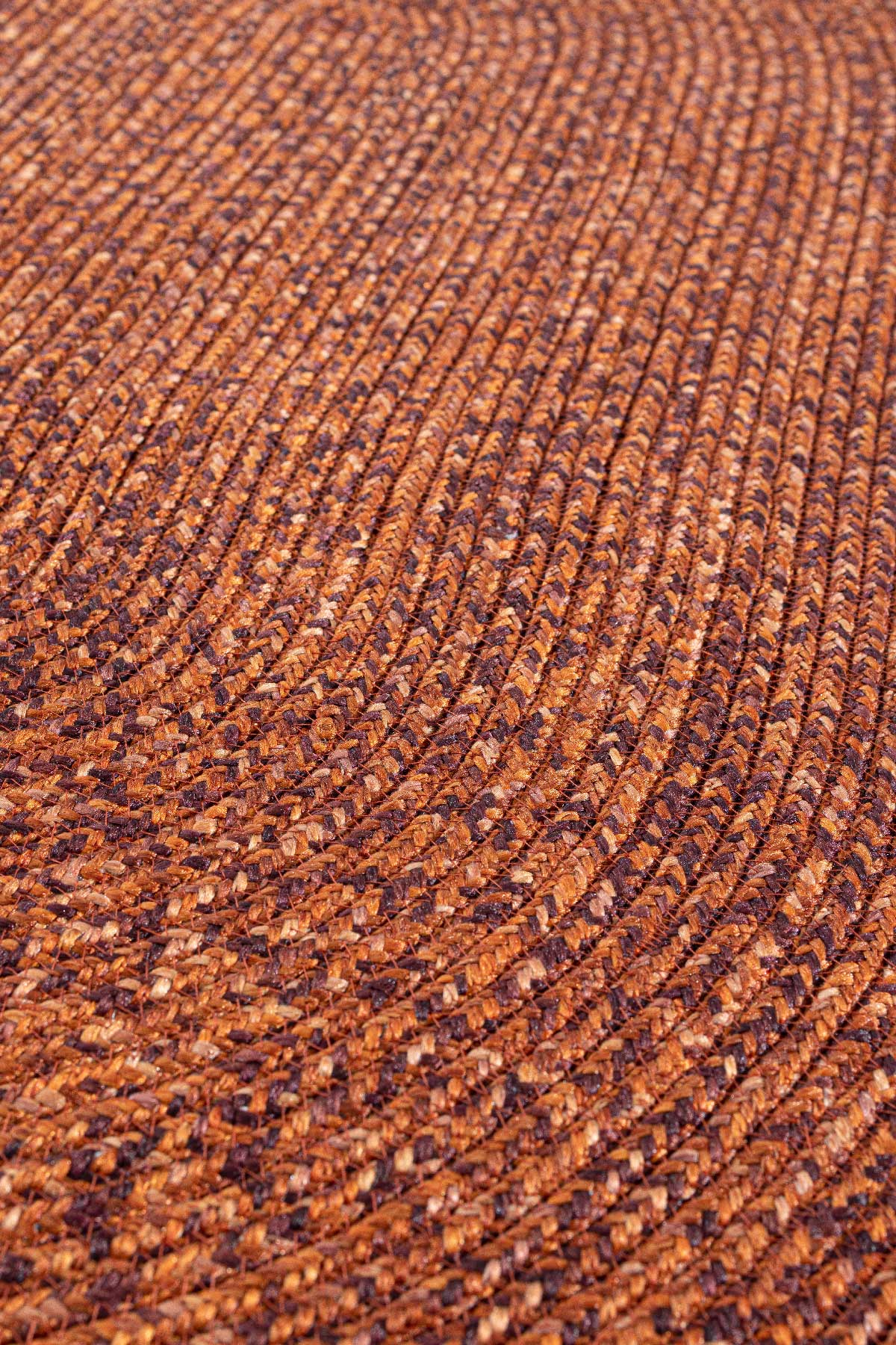 Cesta El Yapımı Örgü Kiremit Kilim 80x120 4033