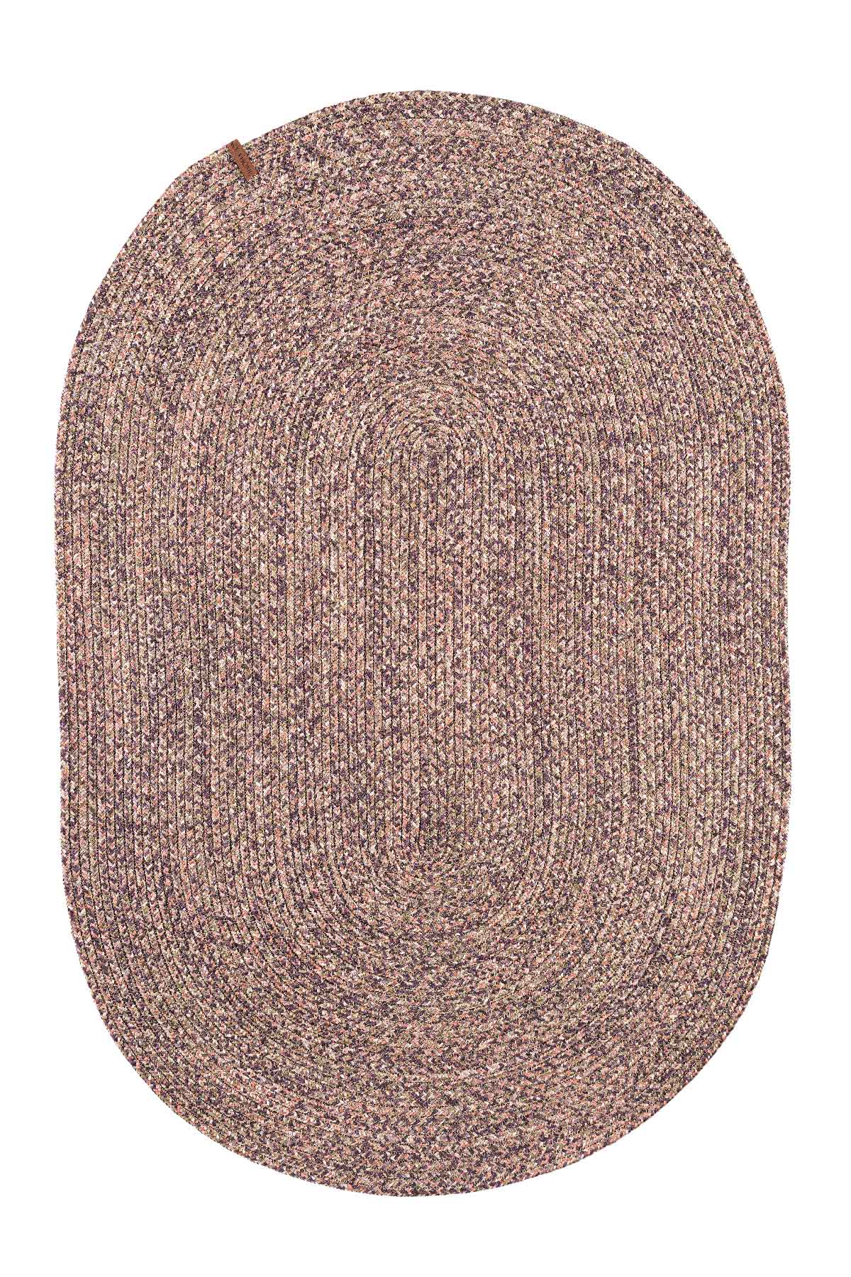 Cesta El Yapımı Örgü Mor Kilim 80x120 4026