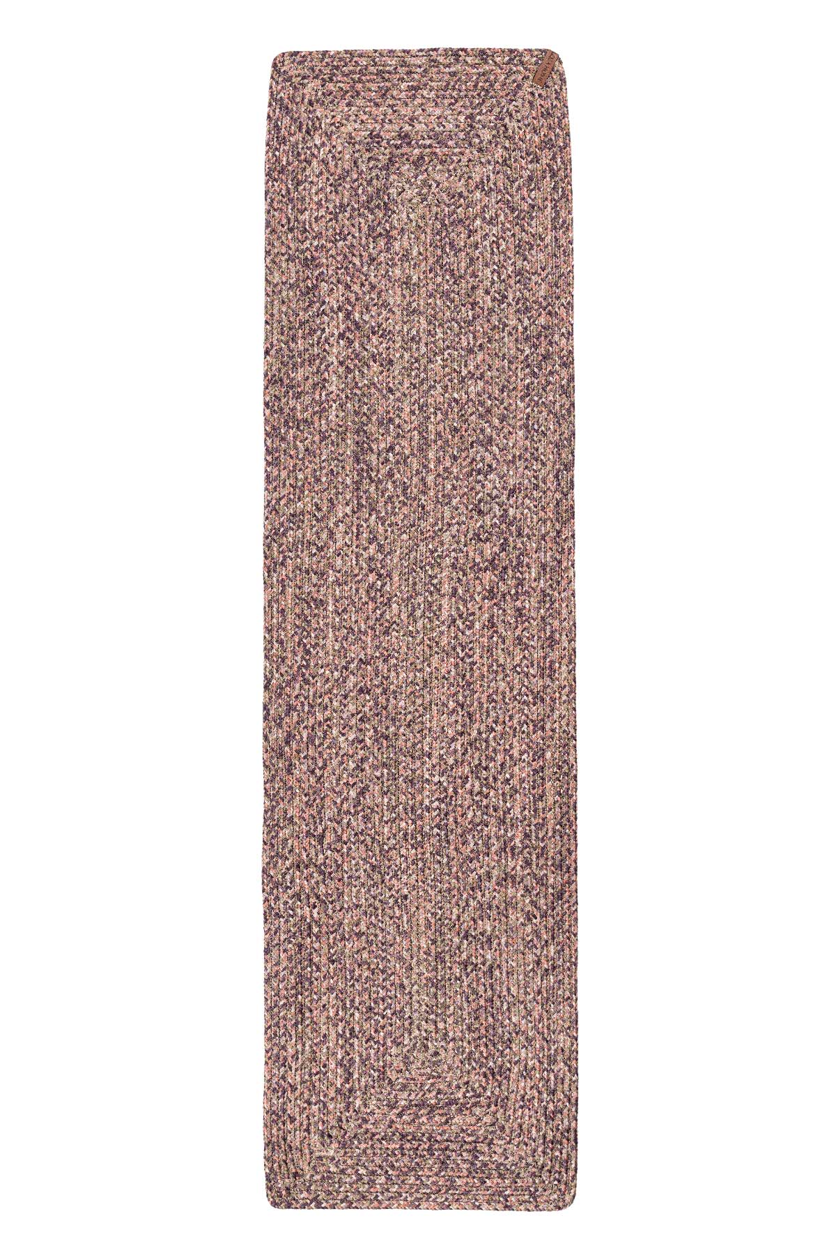 Cesta El Yapımı Örgü Mor Köşeli Runner 37x136 4025