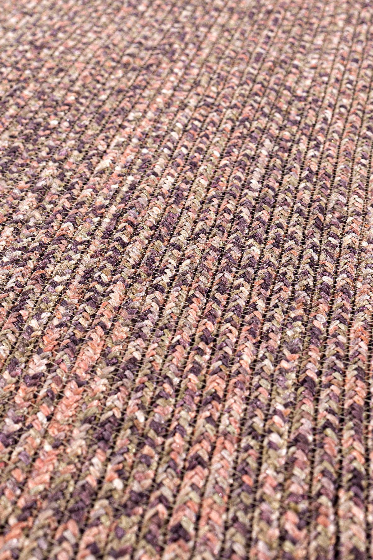Cesta El Yapımı Örgü Mor Runner 37x136 4022