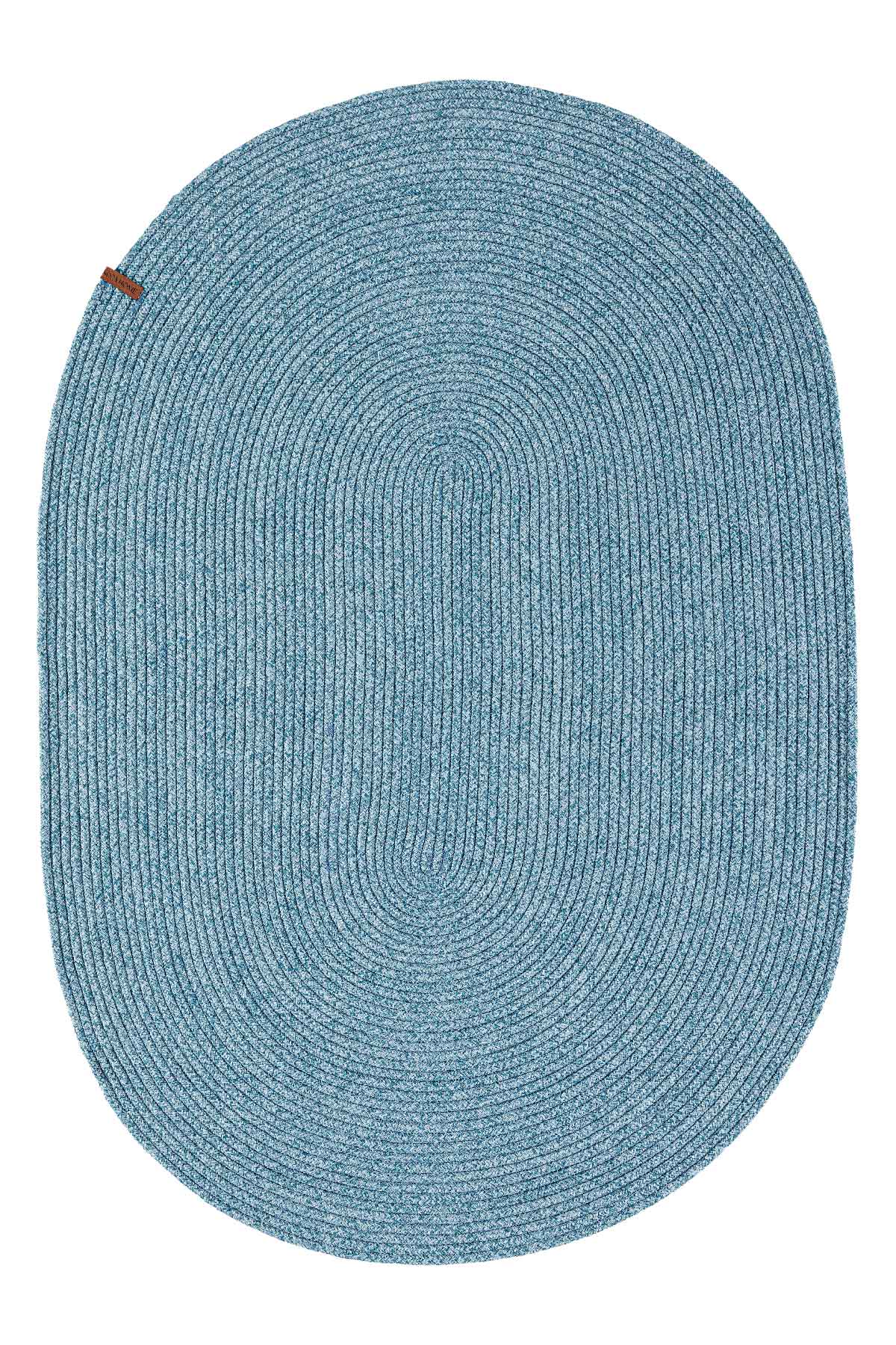 Cesta El Yapımı Örgü Turkuaz Kilim 80x120 4005