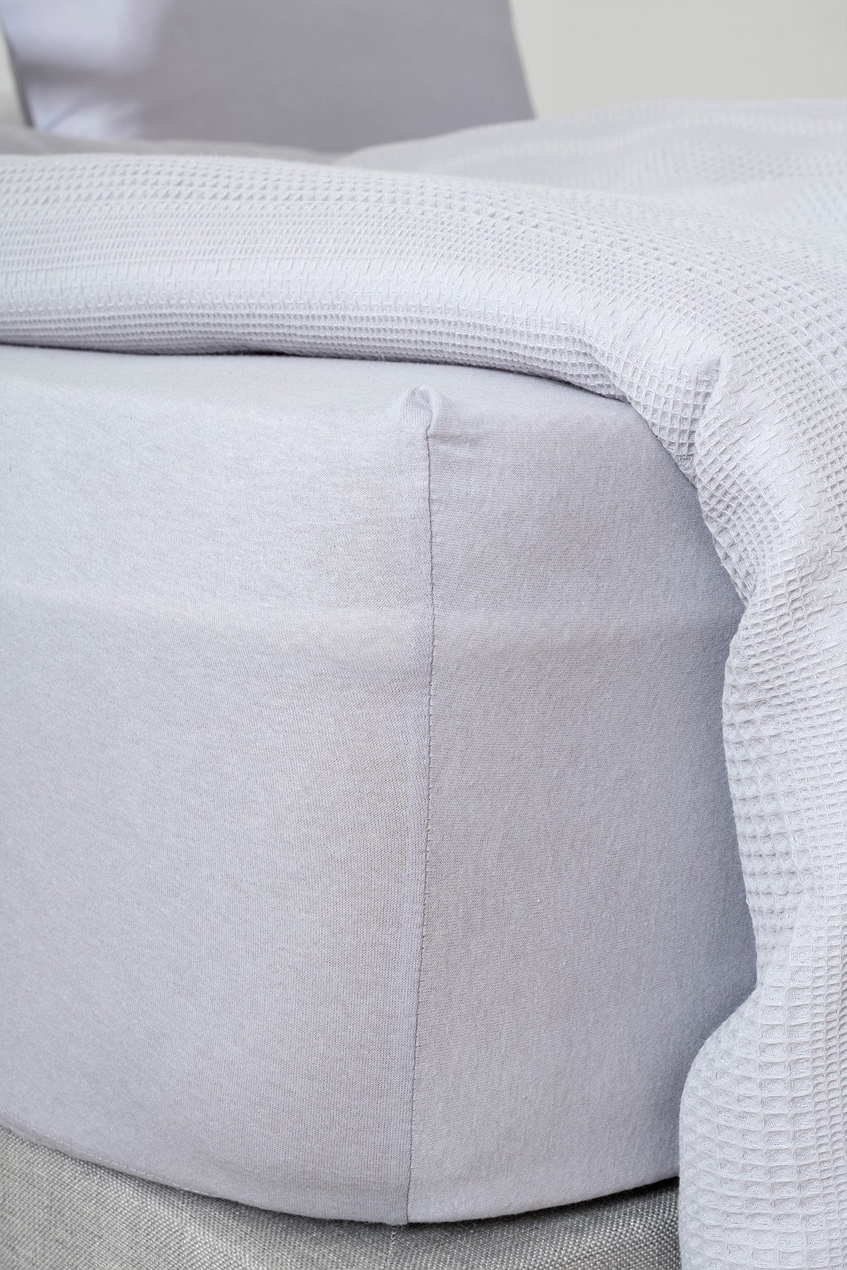 Clara A.Gri Çift Kişilik Pike Takımı 2521