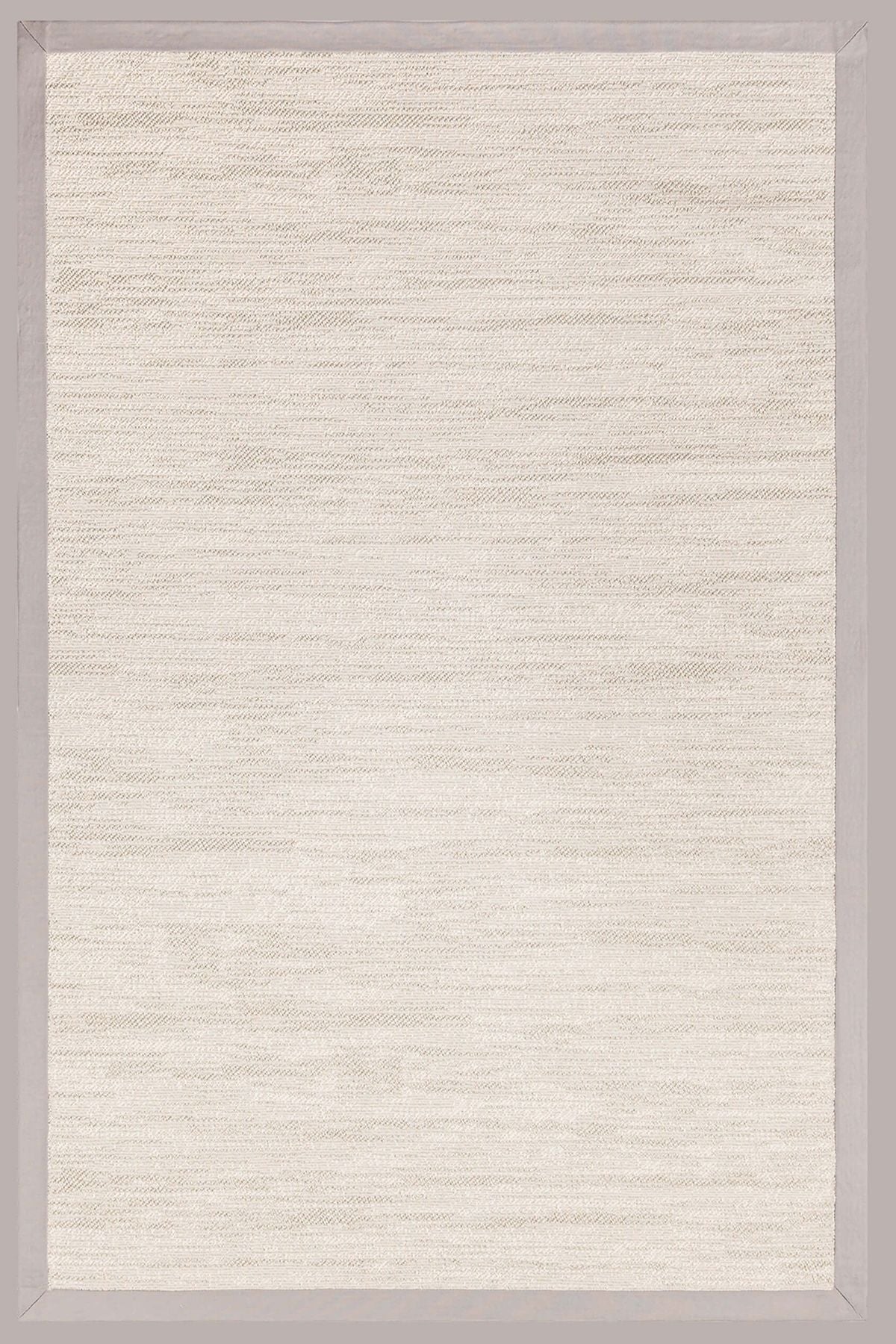 Cozy Bordür Krem Gri Halı 20919A