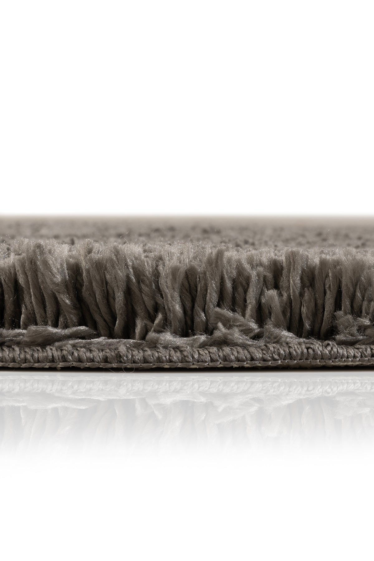 Douro Shaggy Banyo Paspası Füme Kaydırmaz Taban Daire 100 x 100 cm