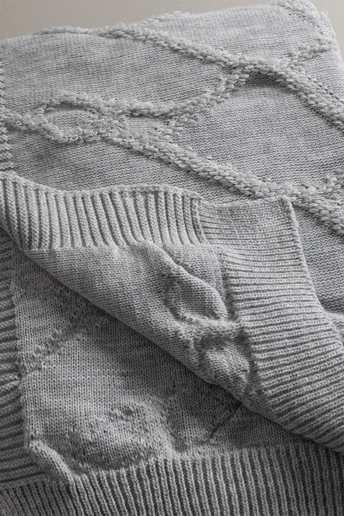 Espuma De Mar Gri Tek Kişilik Battaniye 160x220 37131