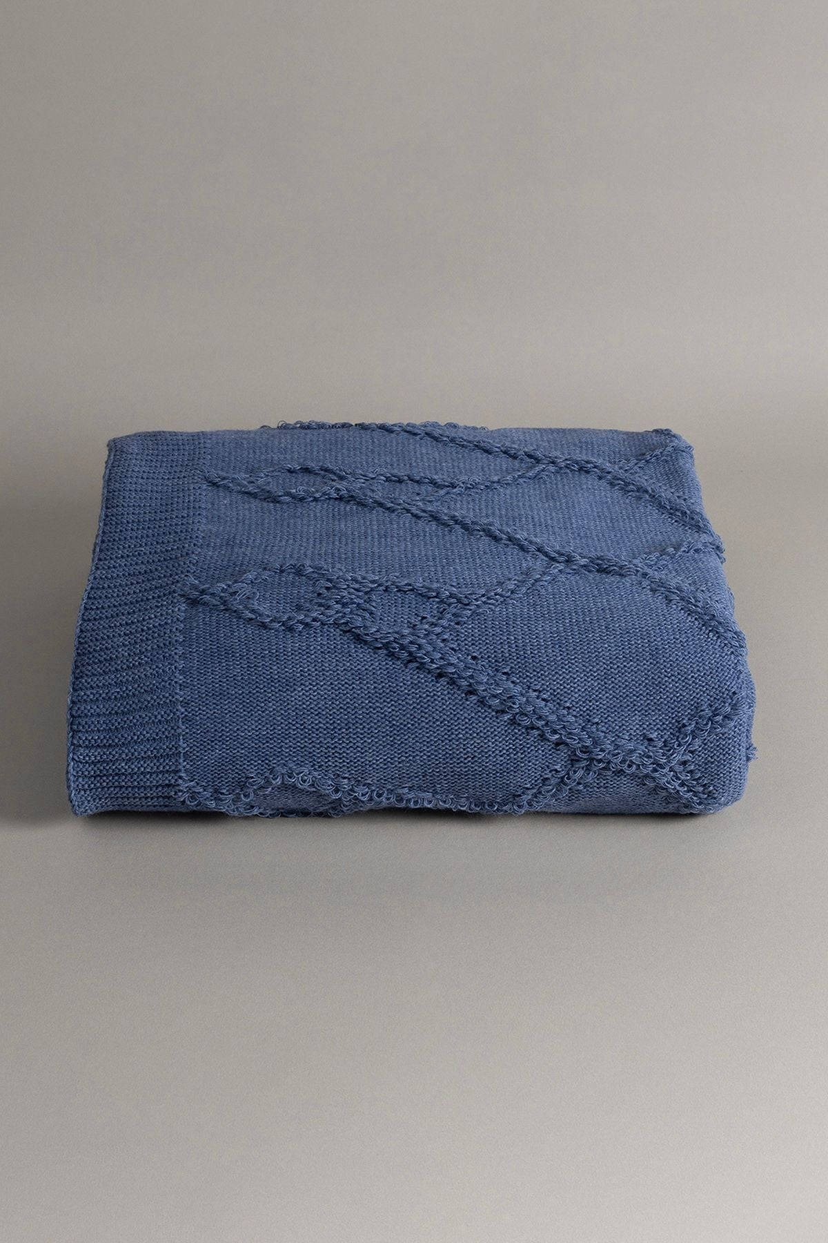 Espuma De Mar İndigo Tek Kişilik Battaniye 160x220 37141