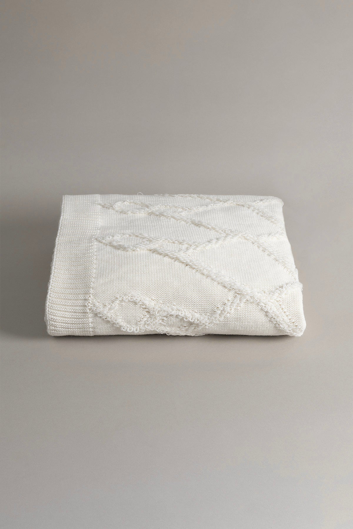 Espuma De Mar Krem Çift Kişilik Battaniye 200x220 37125