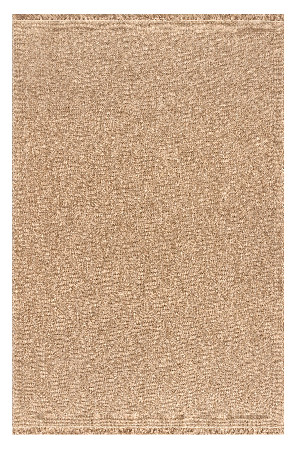 Fibra Natural Halı Kilim Salon Oturma Odası Yolluk Yatak Odası Koridor Halısı B3754A