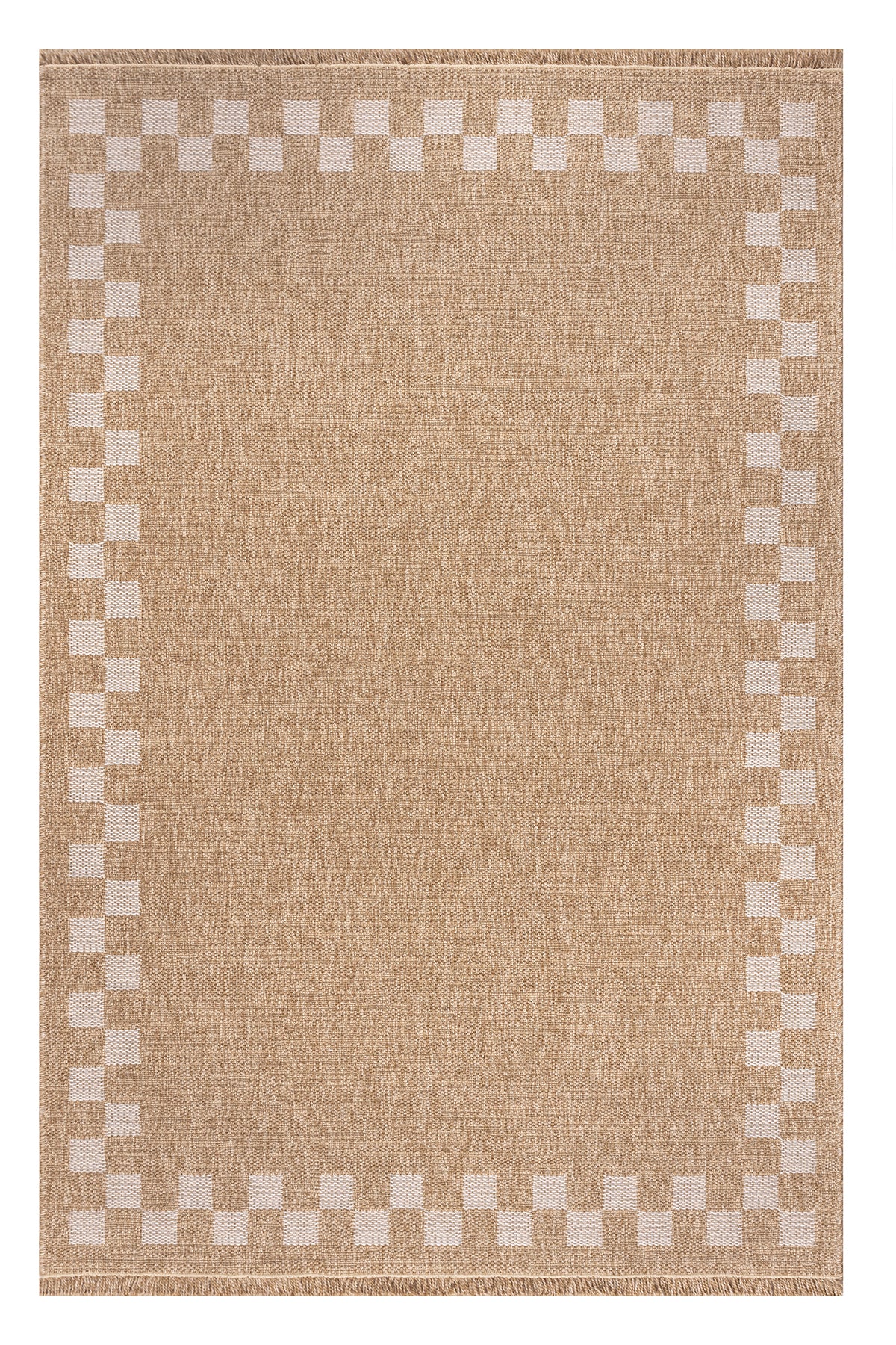 Fibra Natural Krem Halı Kilim Salon Oturma Odası Yolluk Yatak Odası Koridor Halısı A0705A