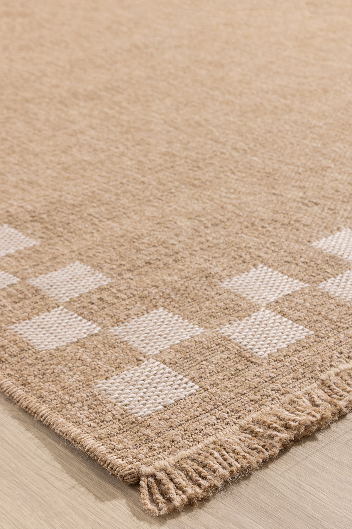 Fibra Natural Krem Halı Kilim Salon Oturma Odası Yolluk Yatak Odası Koridor Halısı A0705A