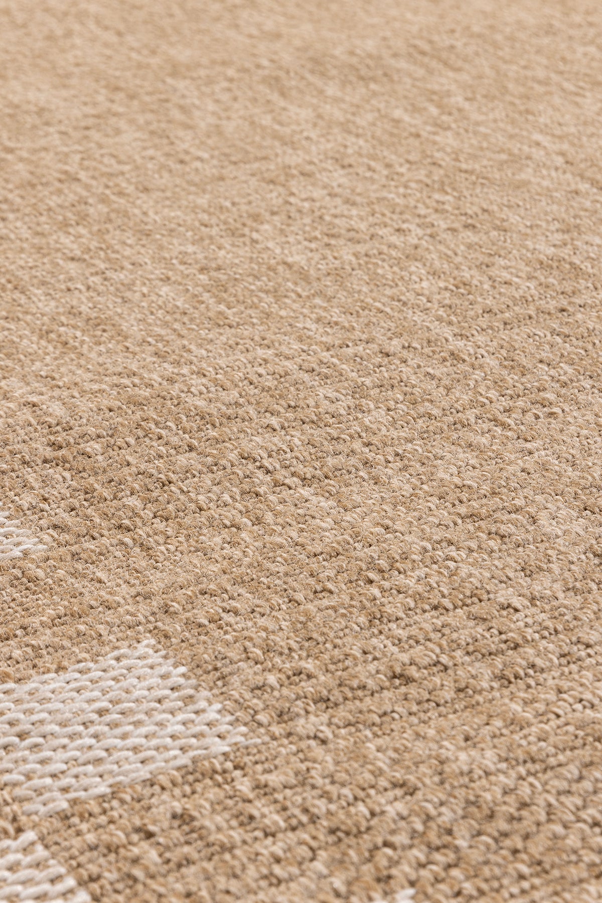Fibra Natural Krem Halı Kilim Salon Oturma Odası Yolluk Yatak Odası Koridor Halısı A0705A