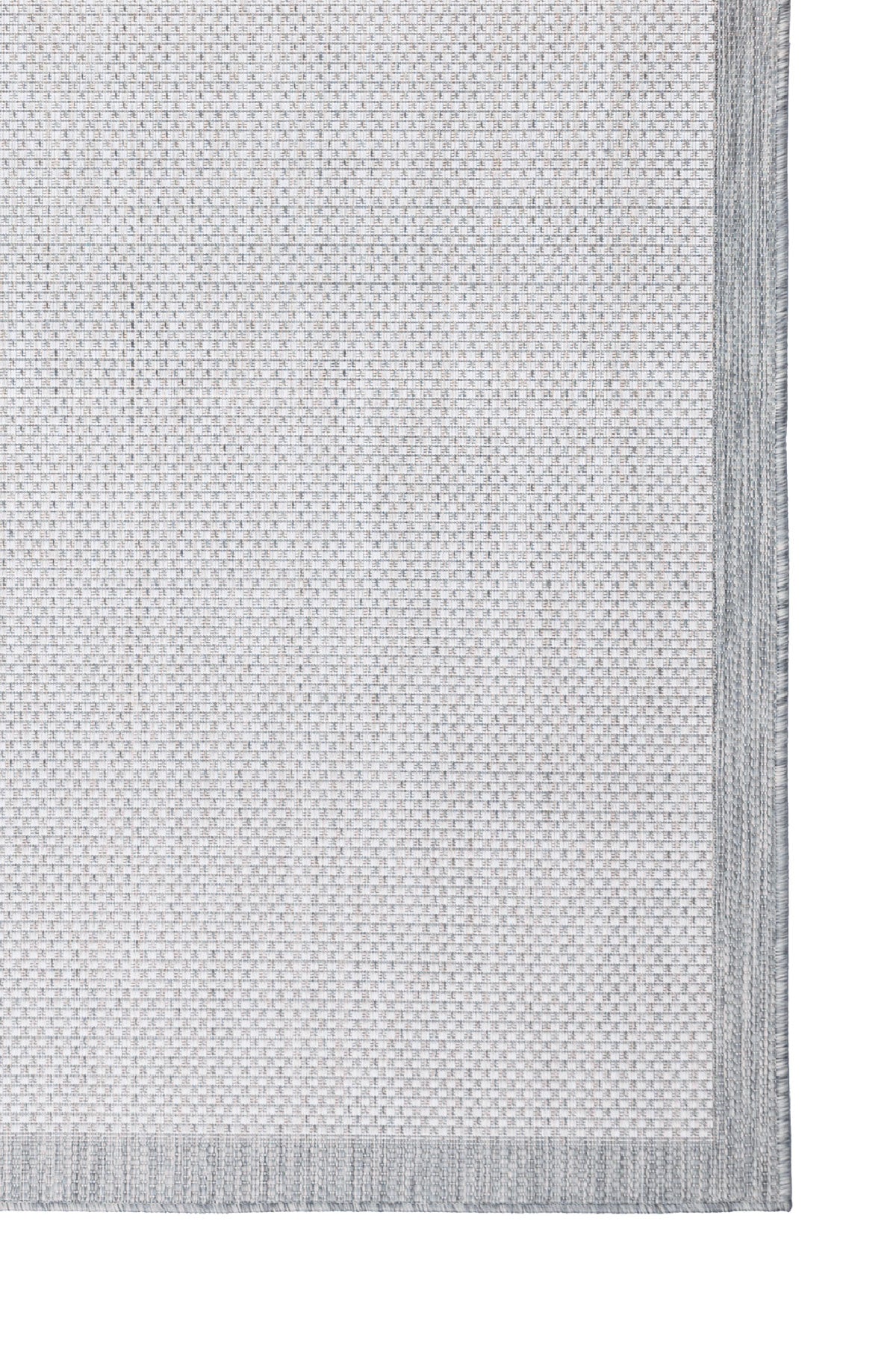 Fresco Antrasit Ekru İskandinav Jüt Yıkanabilir Halı Kilim Balkon Teras Salon Koridor Halısı 23745A