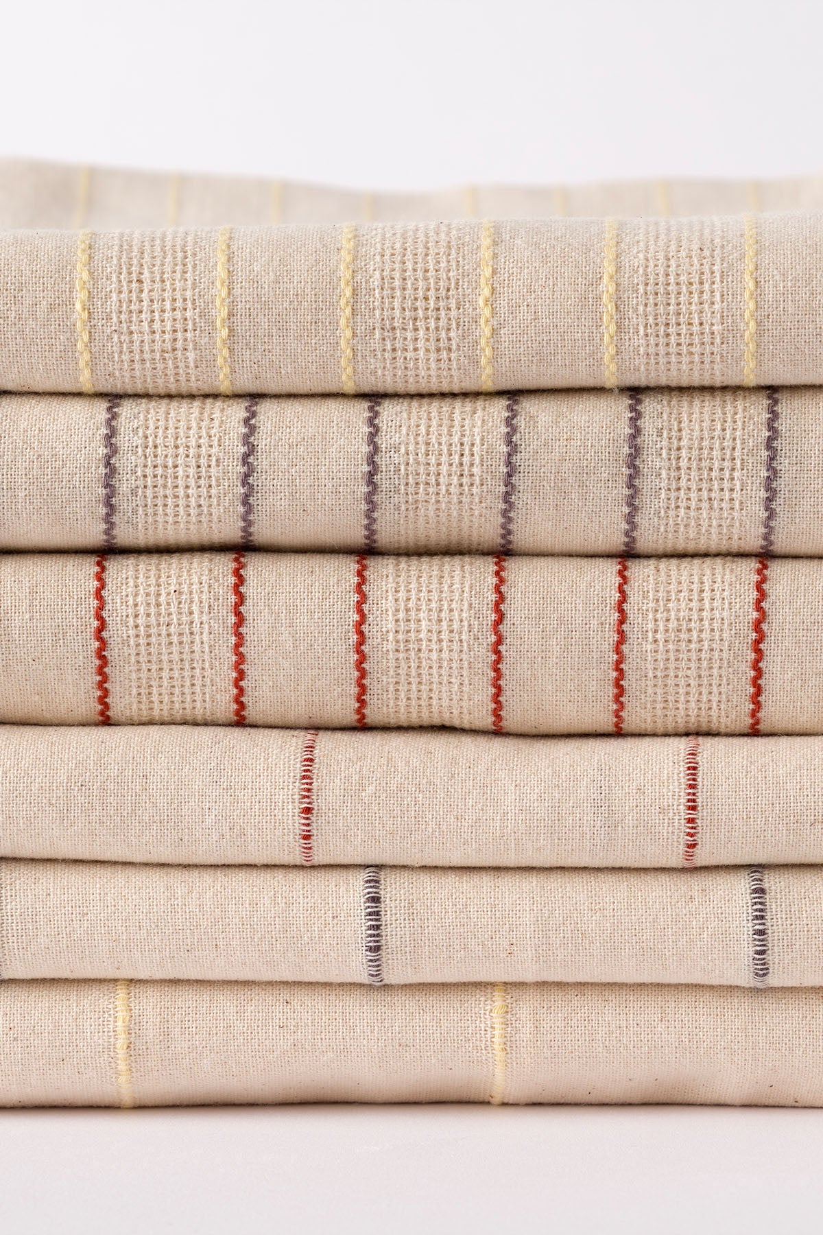 Graın %100 Pamuk Masa Örtüsü Krem-Antrasit Bordür Detaylı 140X200 Cm 2594