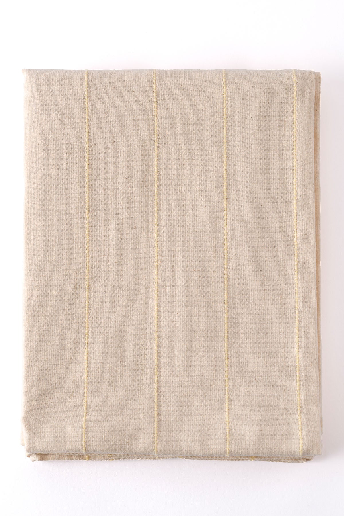 Graın %100 Pamuk Masa Örtüsü Krem-Sarı 140X200 Cm 2597