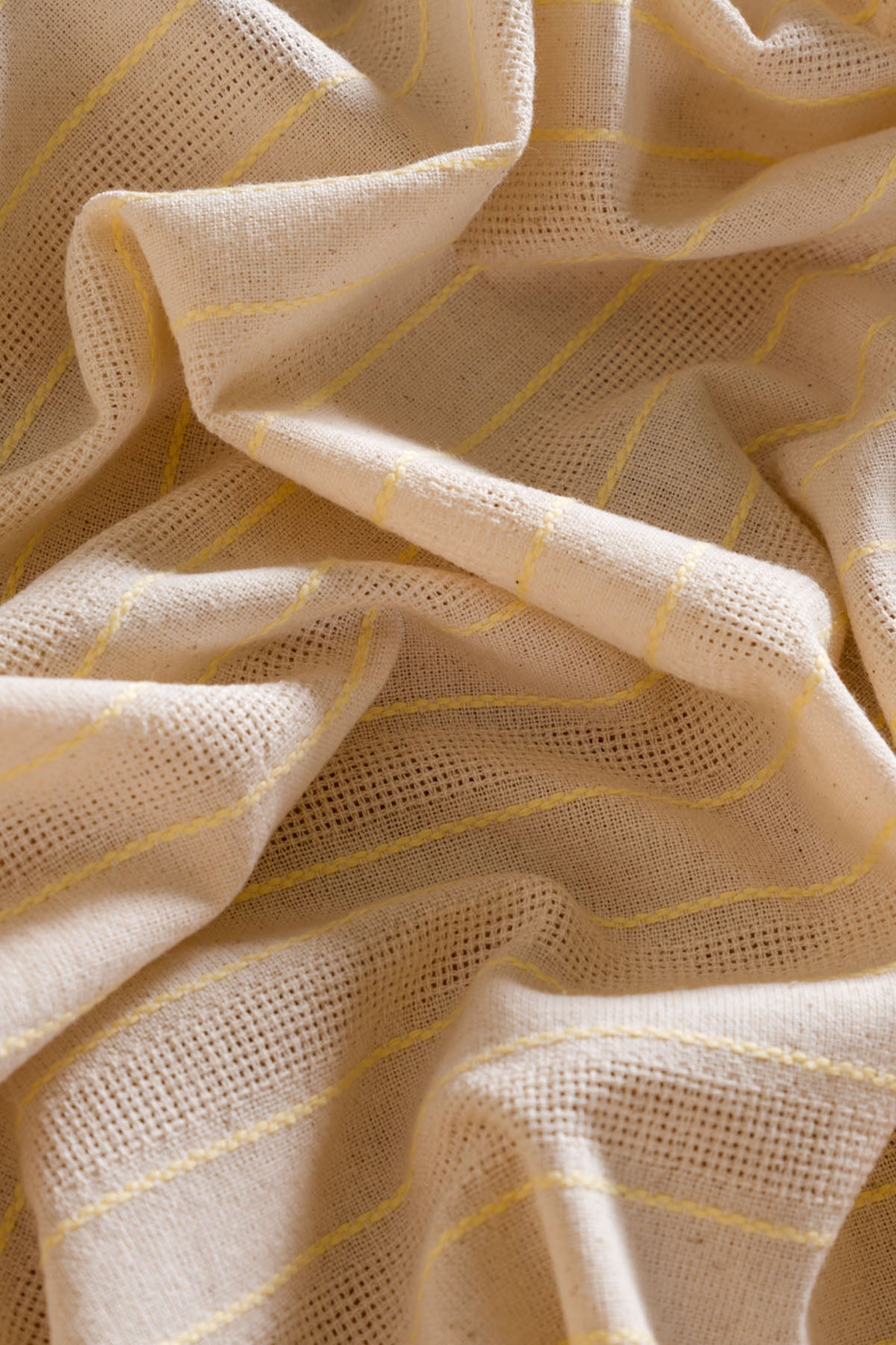 Graın %100 Pamuk Masa Örtüsü Krem-Kiremit 140X200 Cm 2599