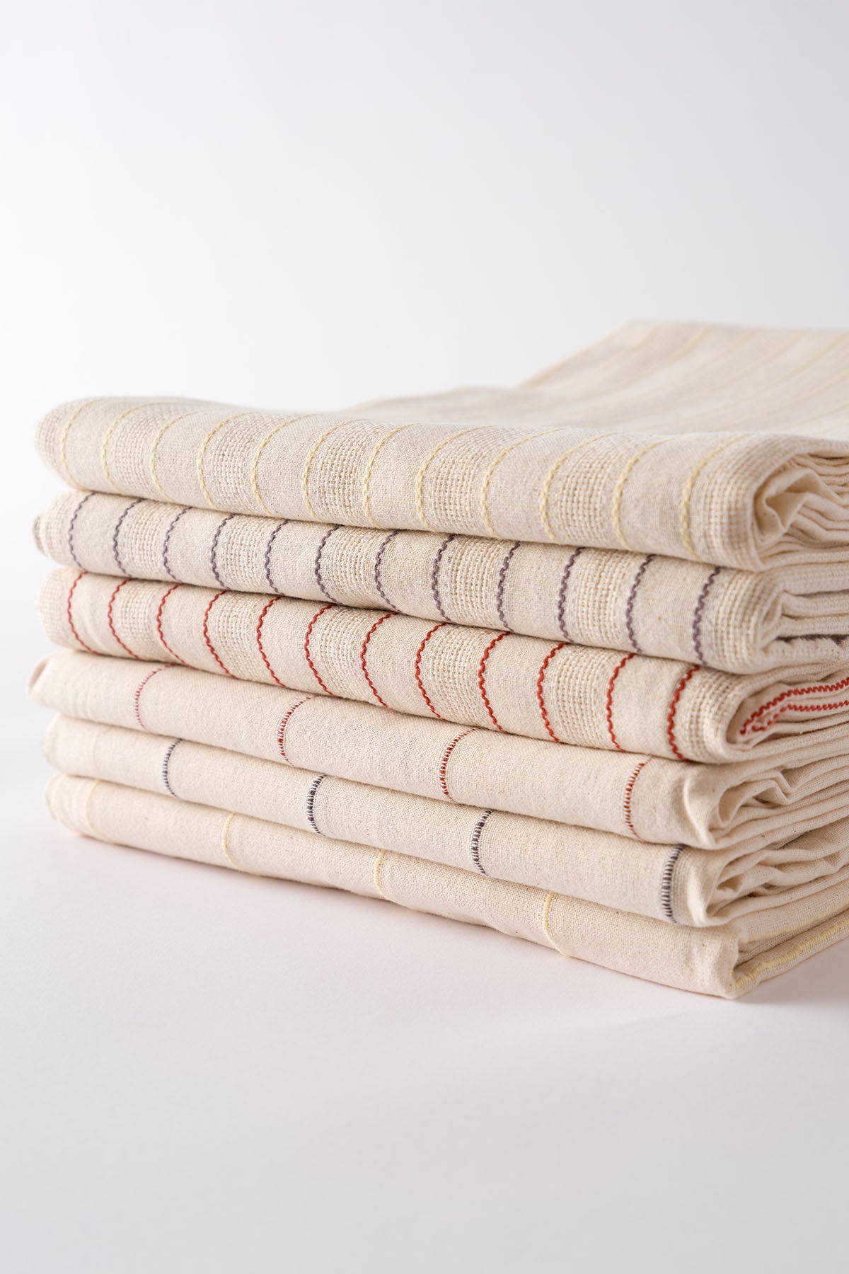 Graın %100 Pamuk Masa Örtüsü Krem-Kiremit 140X200 Cm 2599