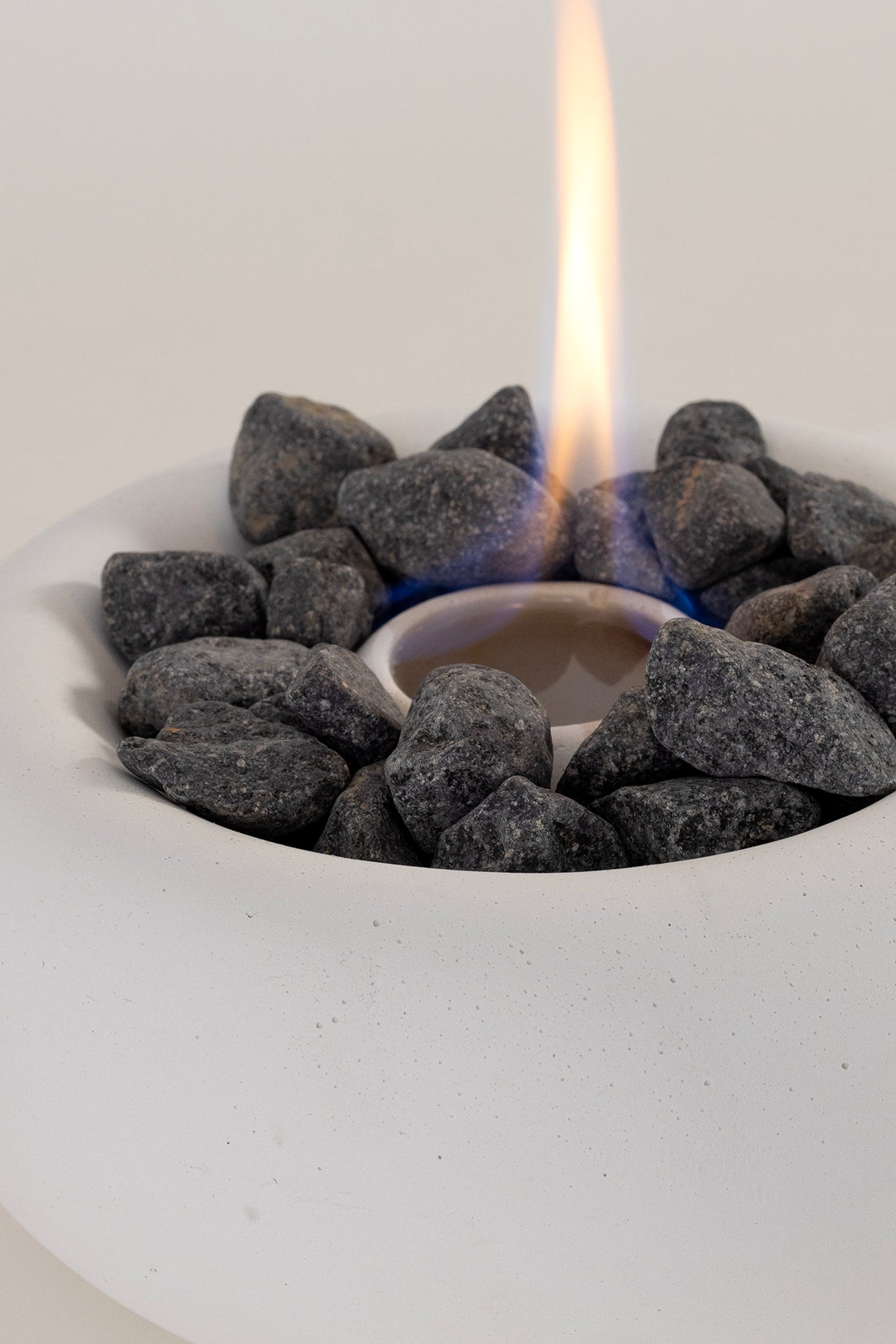 Inferno Yuvarlak Beyaz Ateş Çukuru 6276