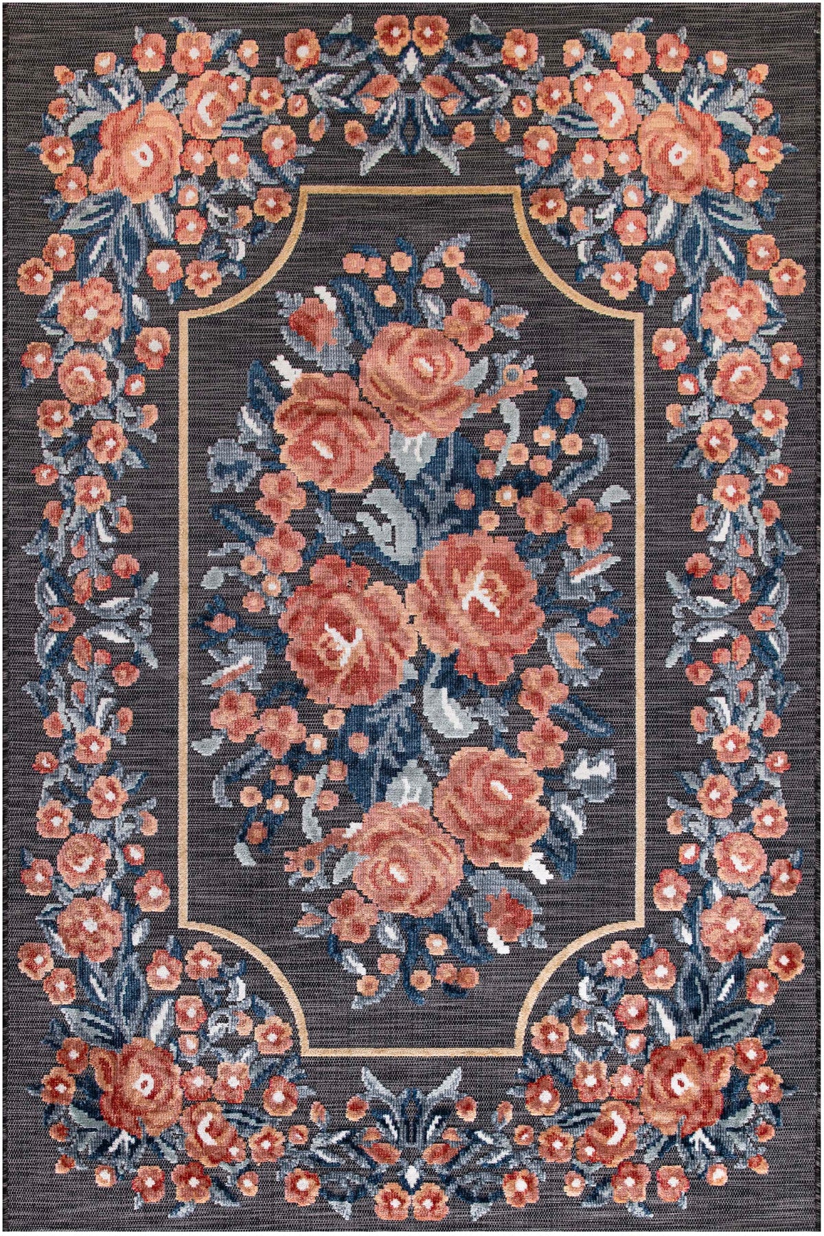 Koza Garden Multi Halı Kilim Balkon Teras Bahçe Salon Koridor Makine Halısı 65306