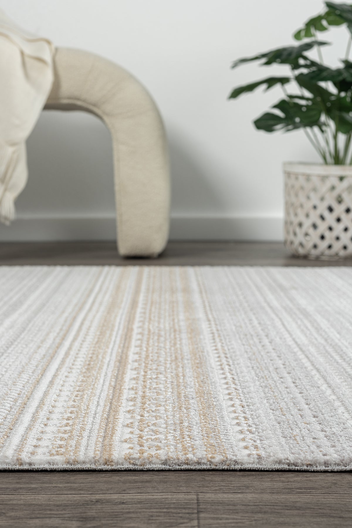 Koza Hayad Koza Adler A0728A Gri Gold Salon Oturma Odası Yatak Odası Koridor Makine Halısı