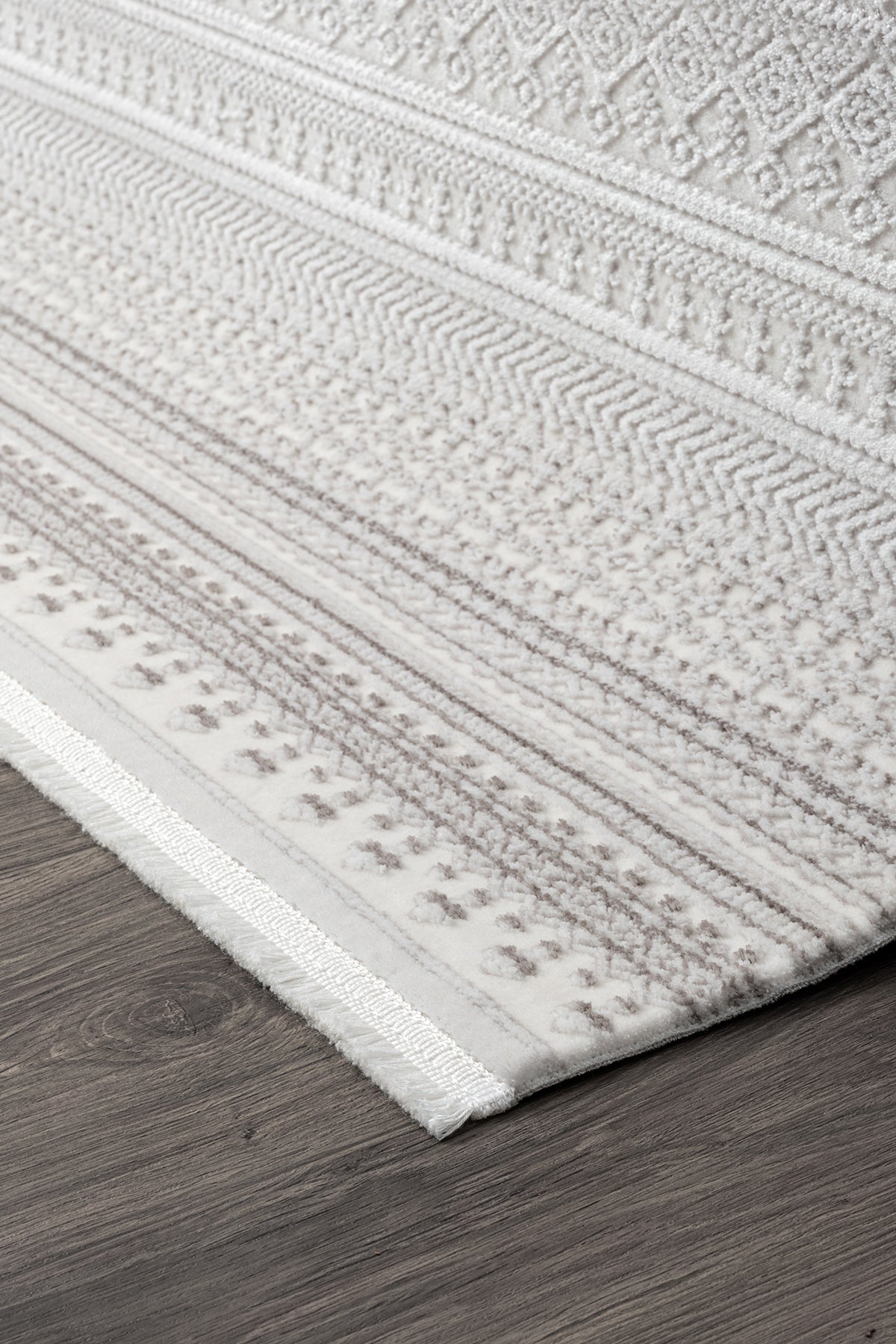 Koza Hayad Koza Adler A0728A Gri Gold Salon Oturma Odası Yatak Odası Koridor Makine Halısı