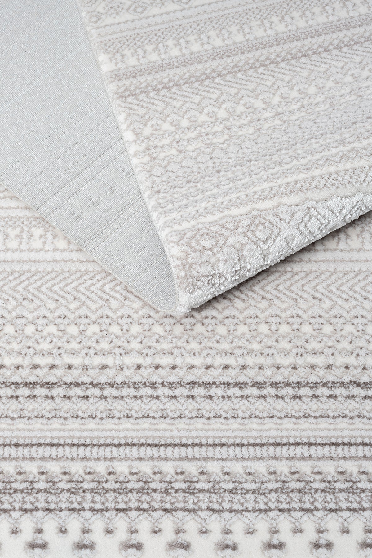 Koza Hayad Koza Adler A0728A Gri Gold Salon Oturma Odası Yatak Odası Koridor Makine Halısı