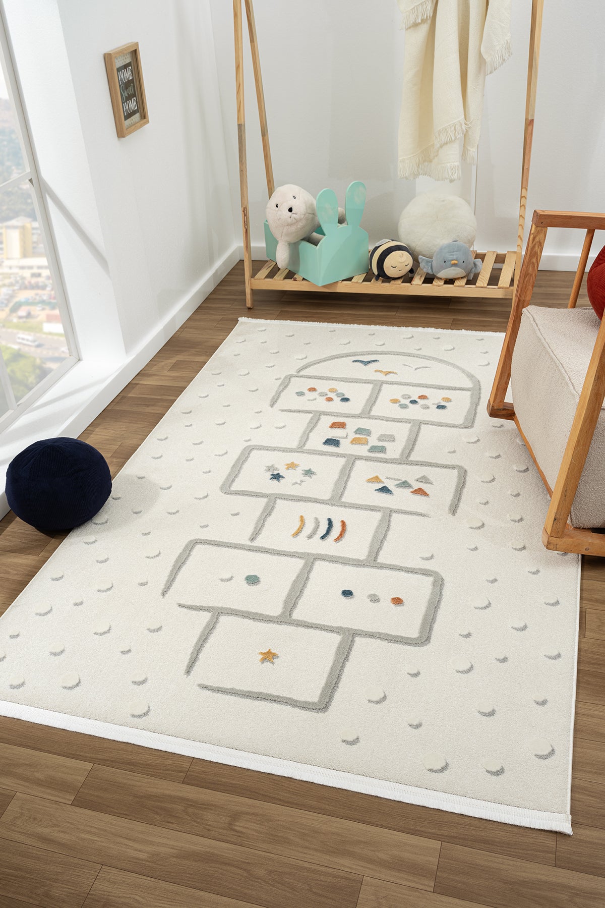 Koza Hayad Lyon Kids Multi Çocuk Halısı Oyun Halısı A0657A