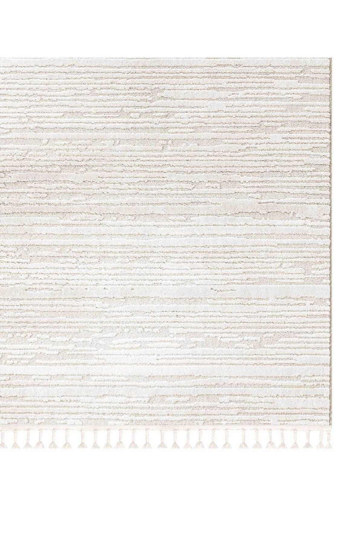 Koza Hayad Monaco Krem Halı Salon Oturma Odası Yatak Odası Koridor Makine Halısı 33203B