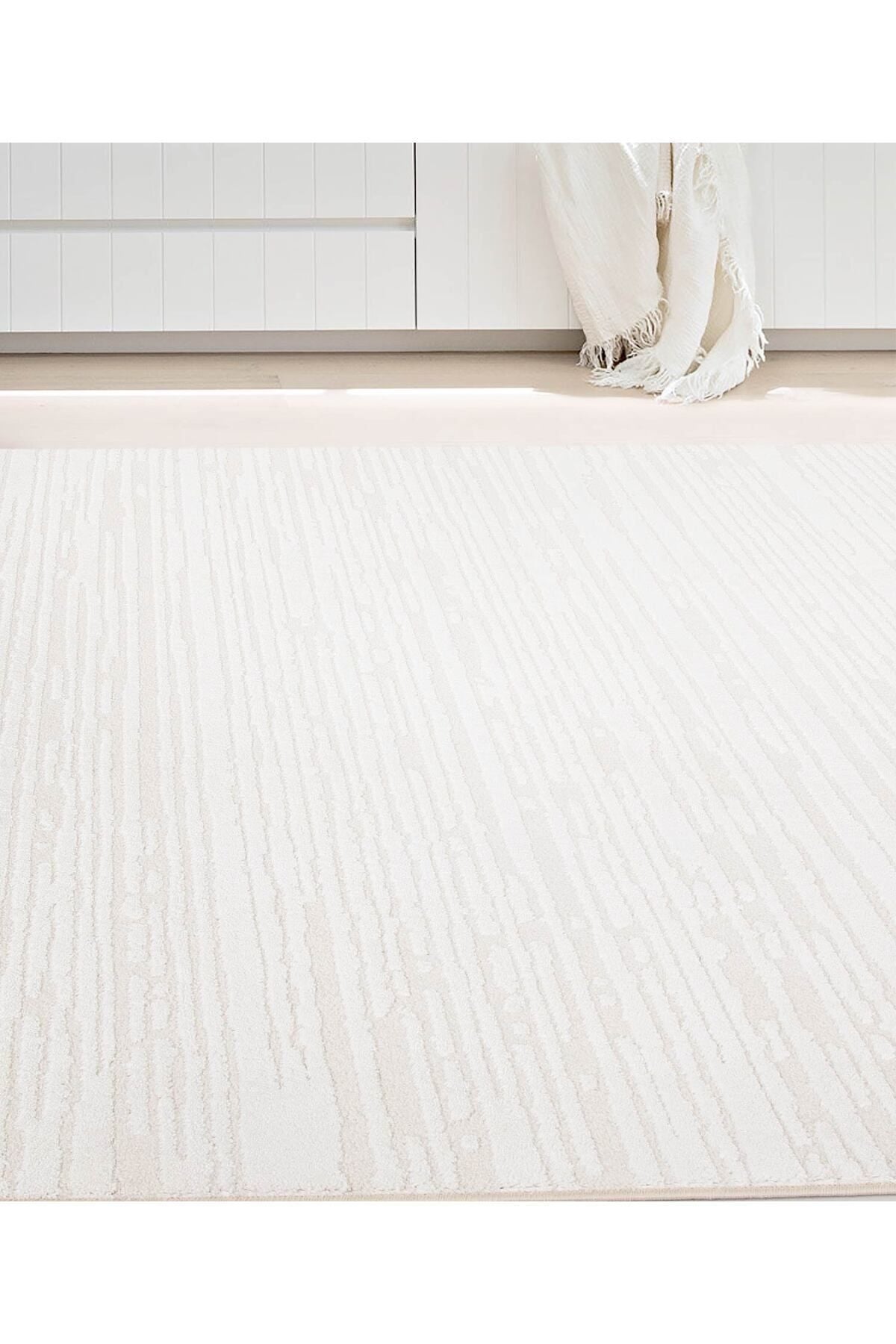 Koza Hayad Monaco Krem Halı Salon Oturma Odası Yatak Odası Koridor Makine Halısı 33203B