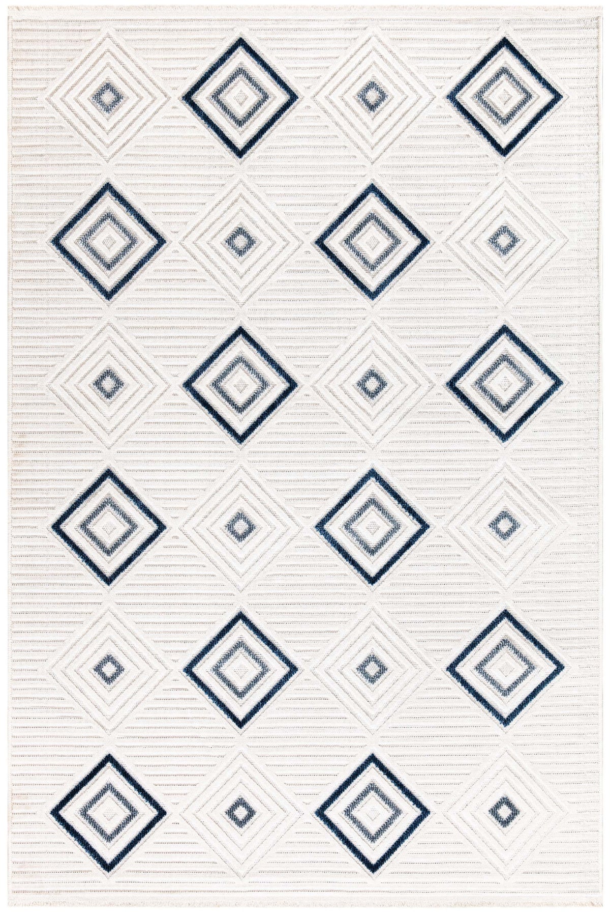 Koza Meridyen Mavi Halı Kilim Balkon Teras Bahçe Salon Koridor Makine Halısı 65300